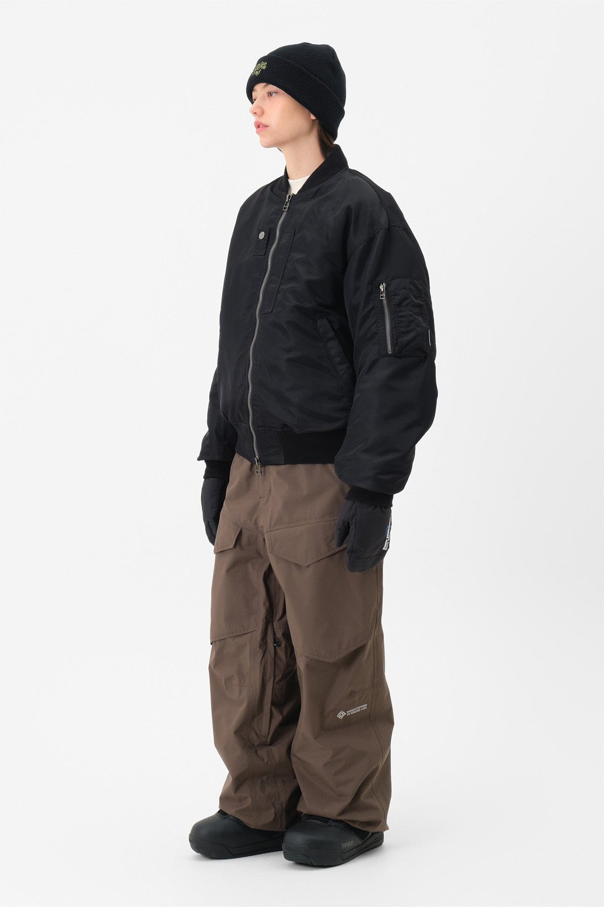 [INVITED] GTX MA-1 JACKET BLACK
