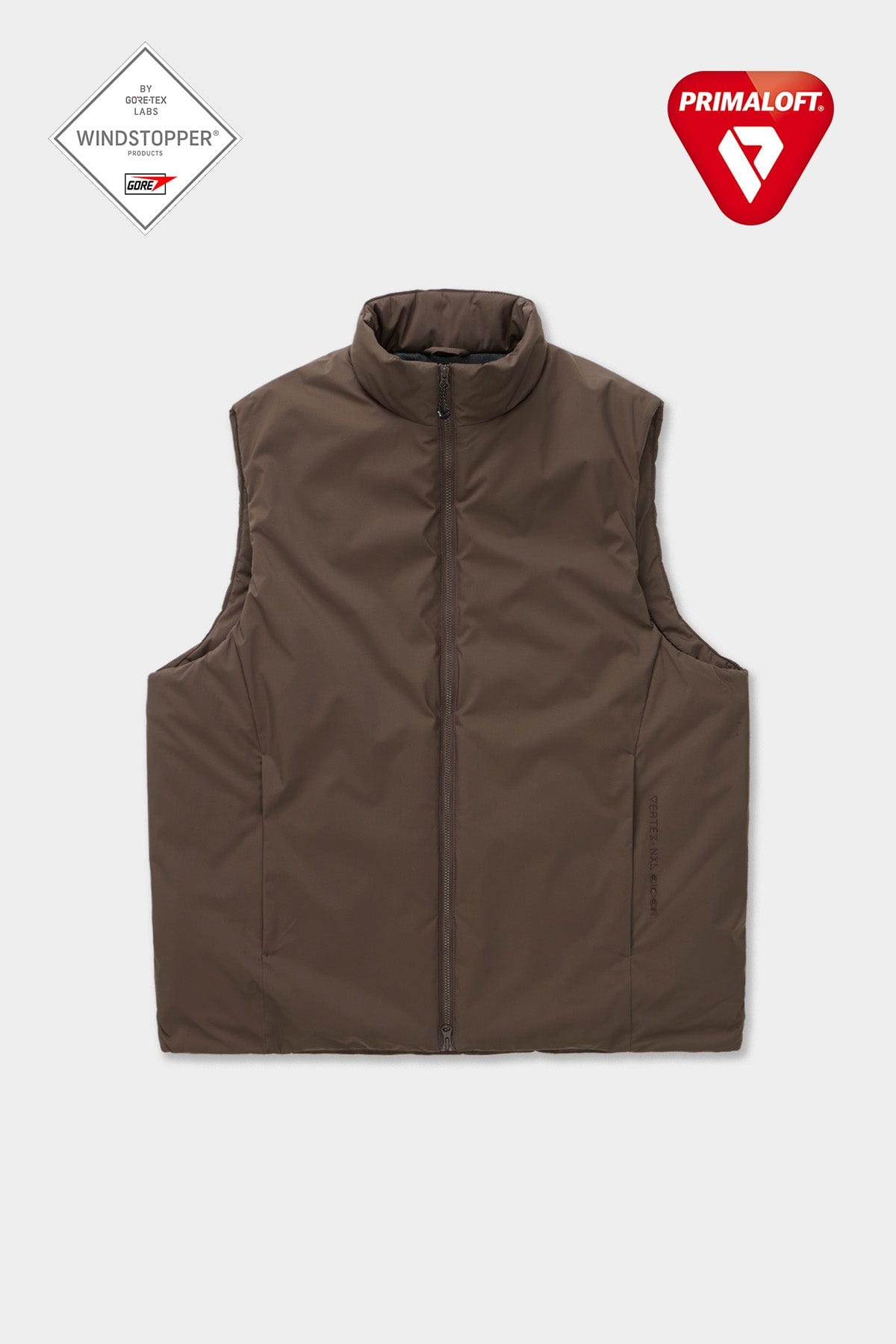 [INVITED] GTX PRIMALOFT VEST DARK BROWN