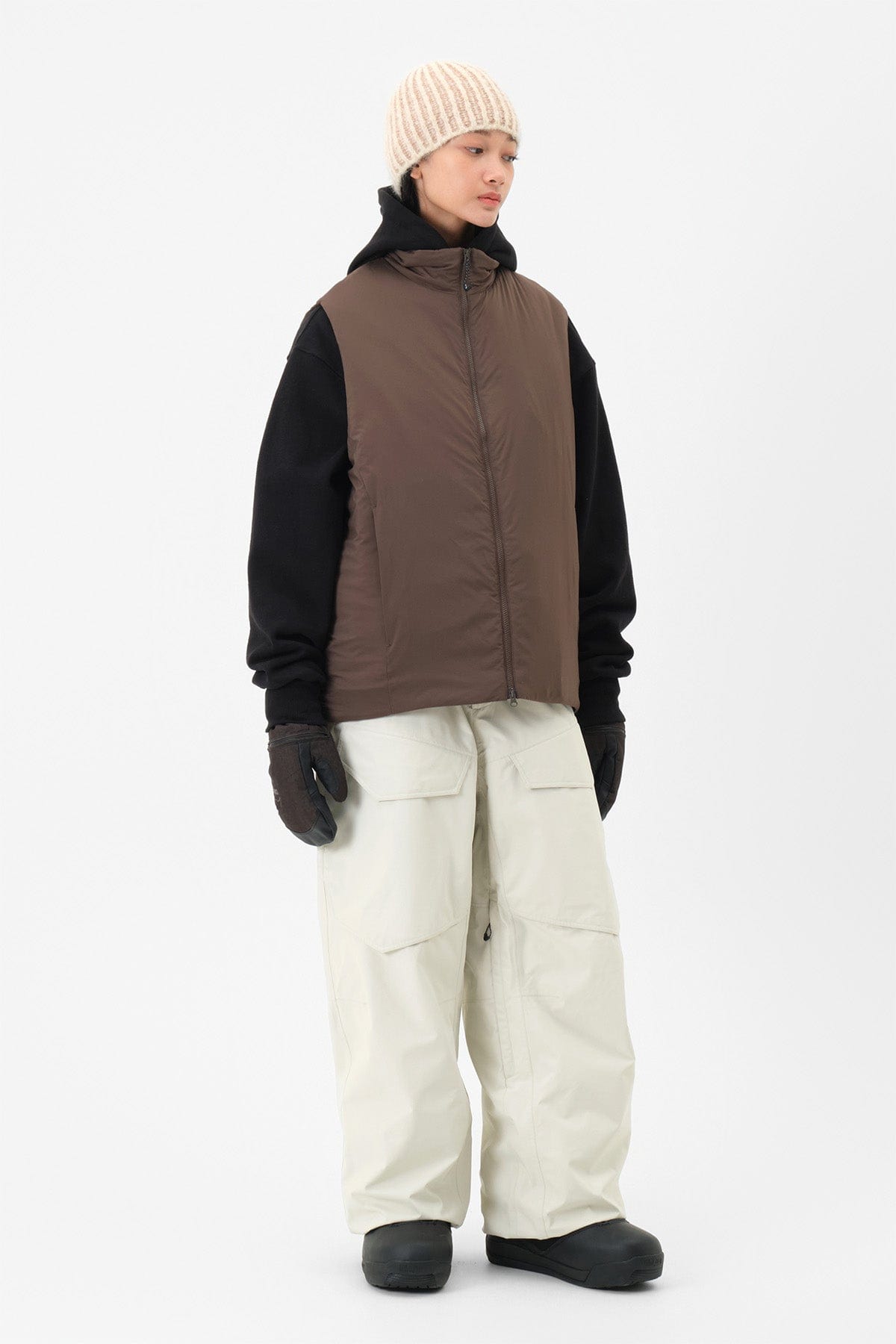 [INVITED] GTX PRIMALOFT VEST DARK BROWN