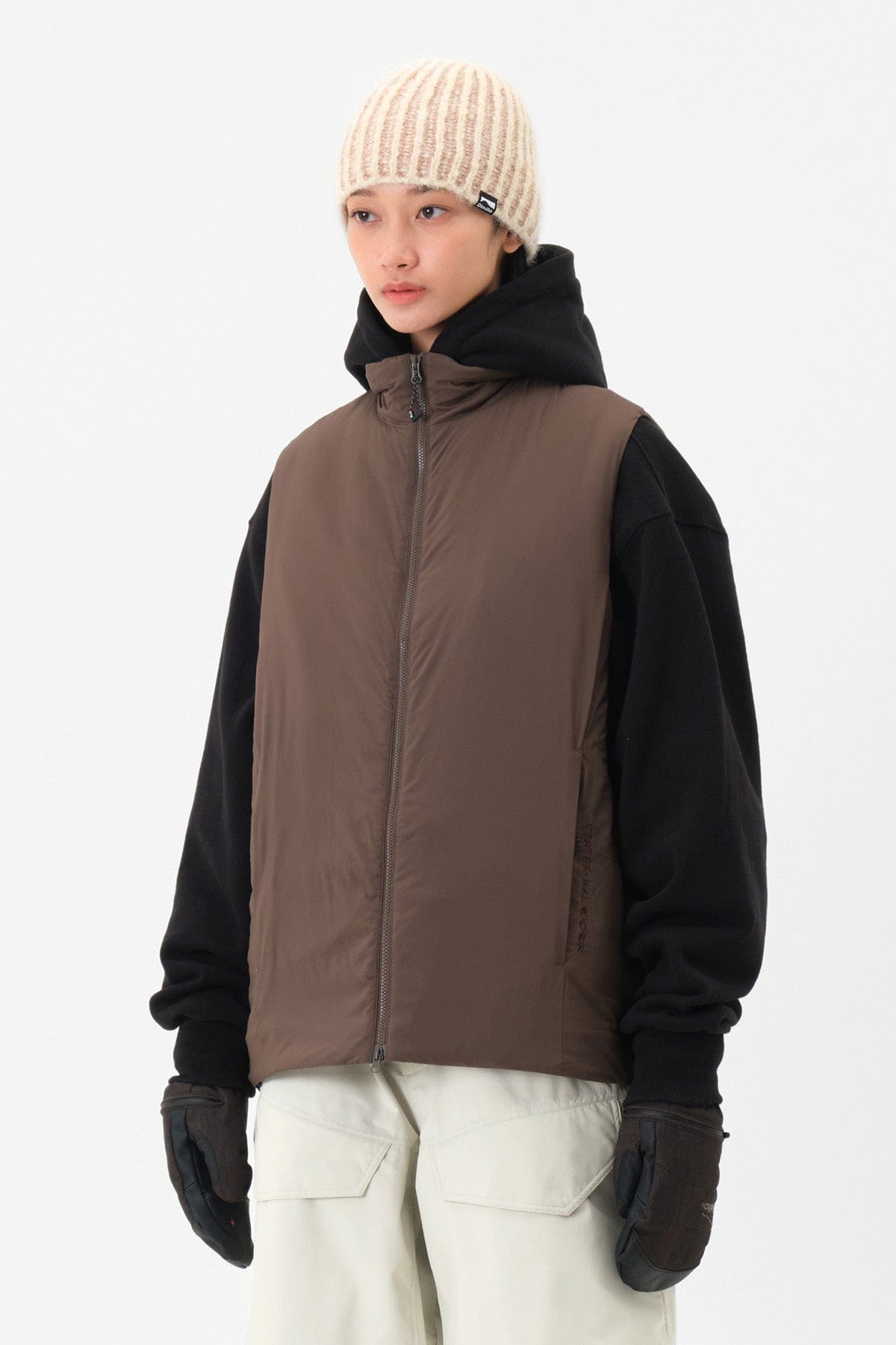 [INVITED] GTX PRIMALOFT VEST DARK BROWN