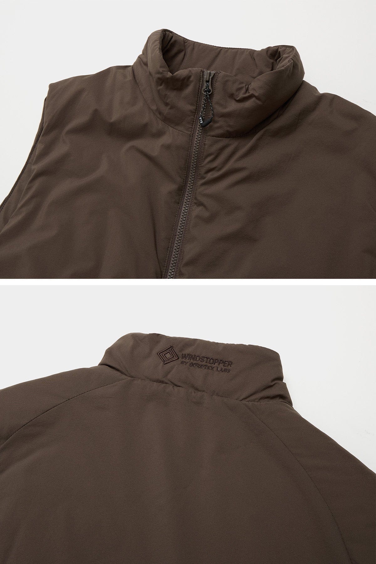 [INVITED] GTX PRIMALOFT VEST DARK BROWN