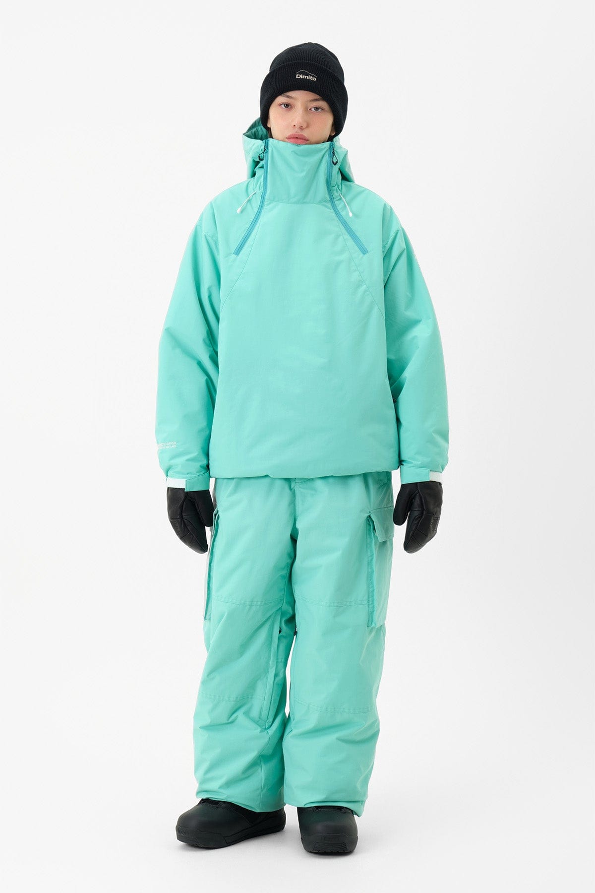 [INVITED] GTX PUFF PANTS LIGHT MINT (Wide fit)