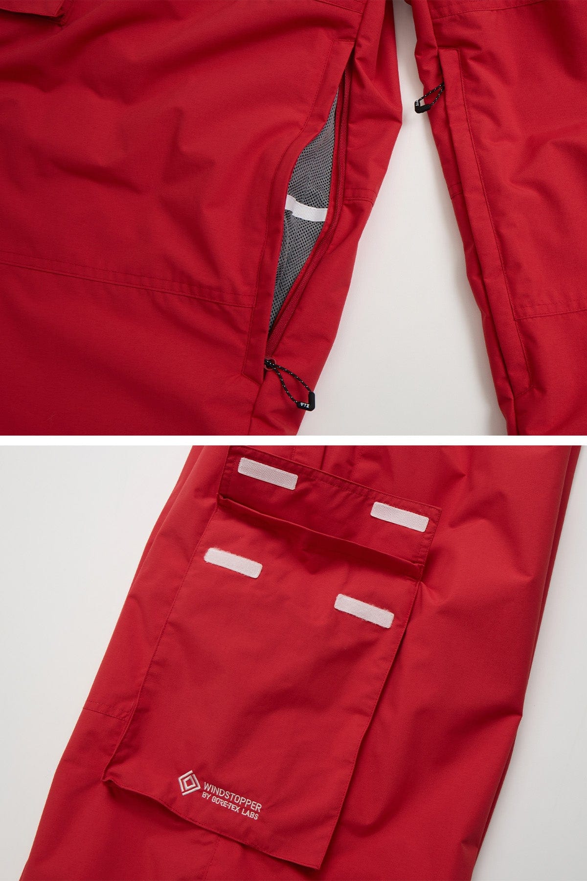 [INVITED] GTX PUFF PANTS RED (Wide fit)