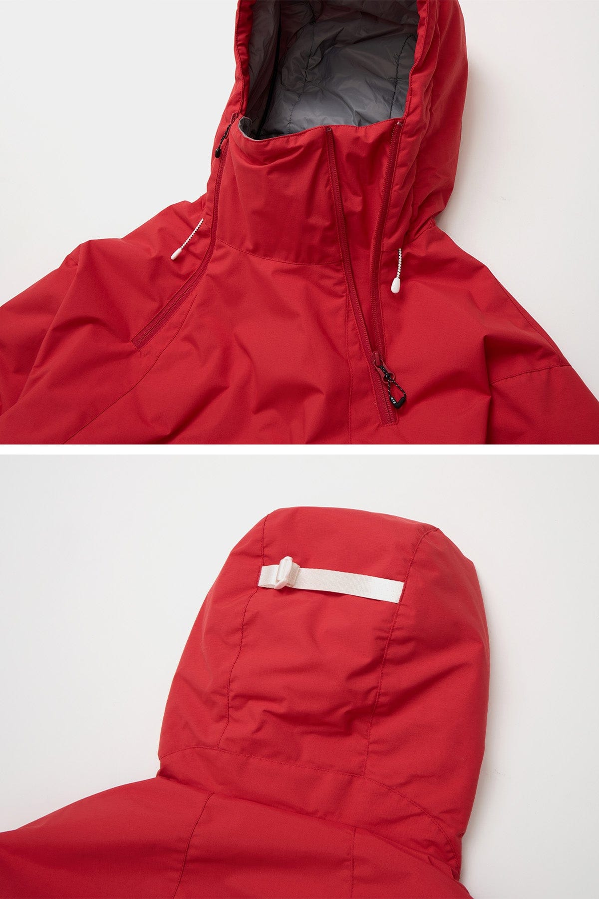 [INVITED] GTX PUFF PULLOVER JACKET RED