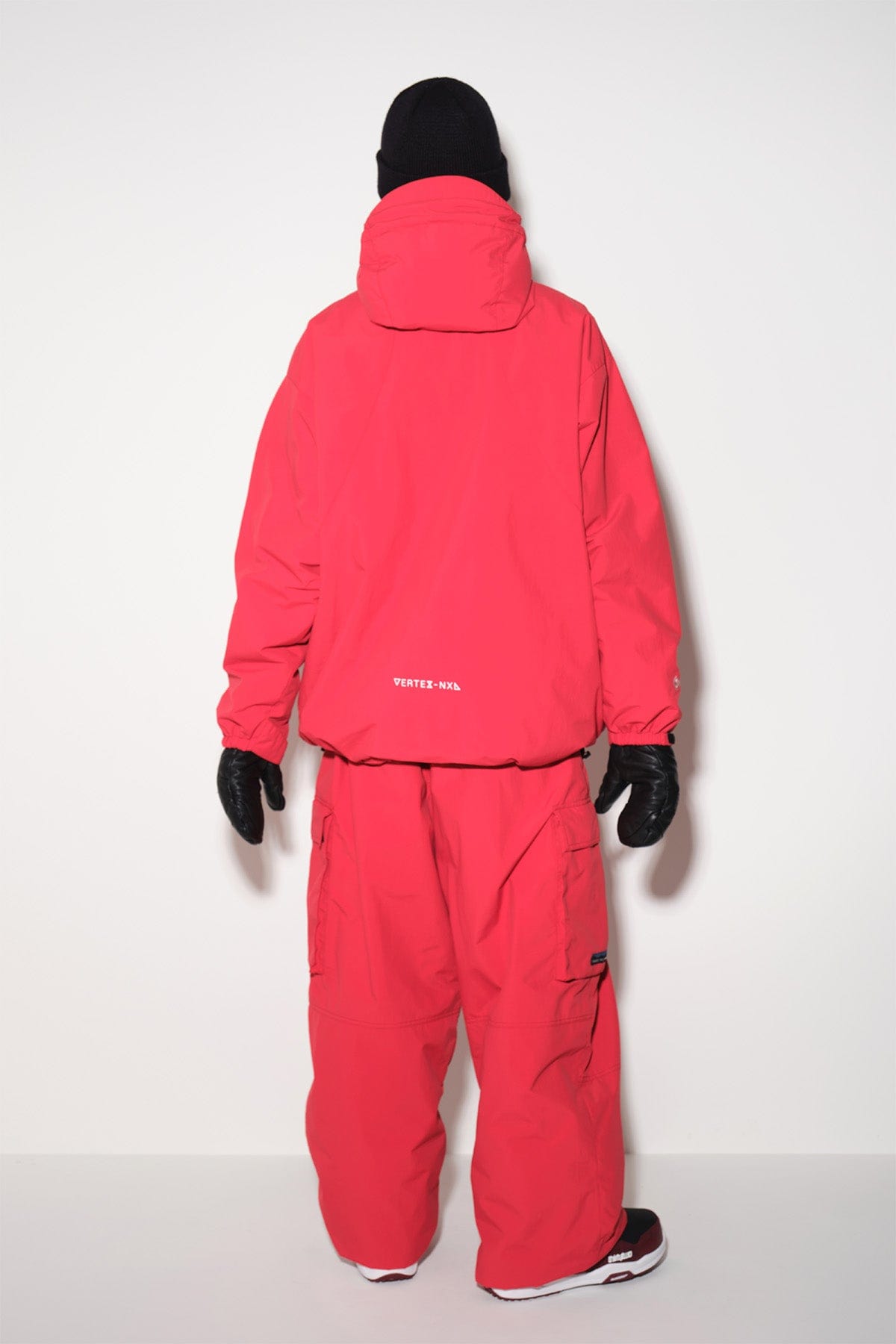 [INVITED] GTX PUFF PULLOVER JACKET RED