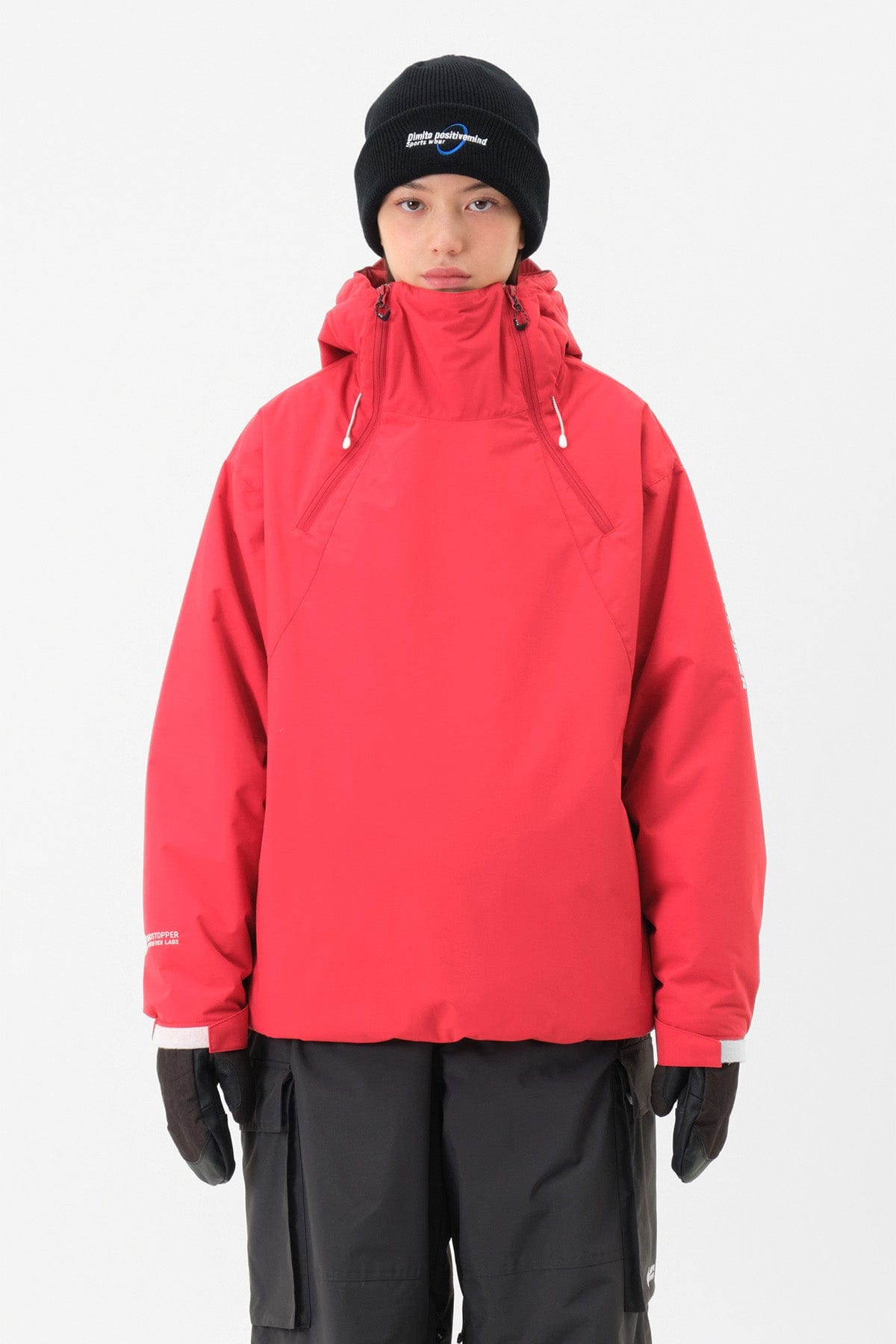 [INVITED] GTX PUFF PULLOVER JACKET RED