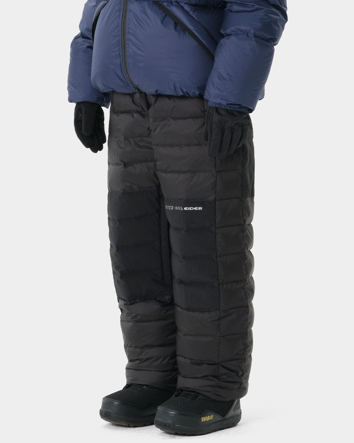 スノーボード DIMITO GTX (VTX X EIDER) PANTS GTX (VTX X EIDER) DOWN PADDED PANTS BLACK (Standard Fit