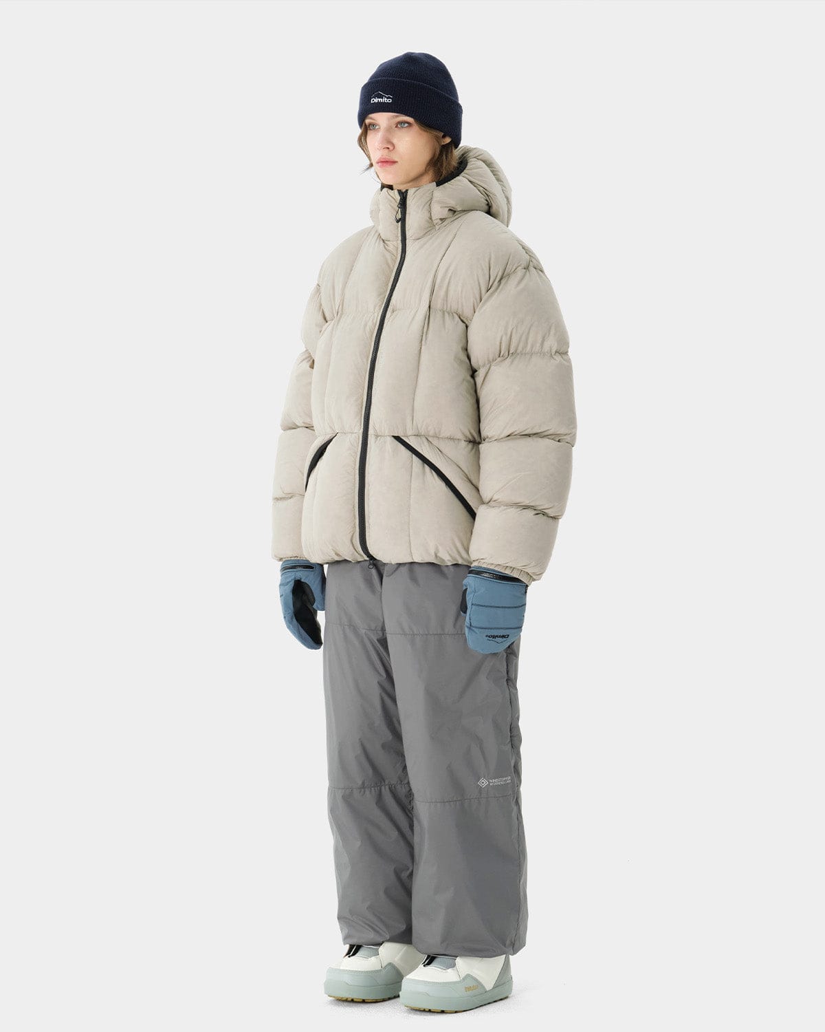 ARTIFICIAL GRAIN FLIGHT BLOUSON チャコール ARTIFICIAL GRAIN FLIGHT BLOUSON チャコールM