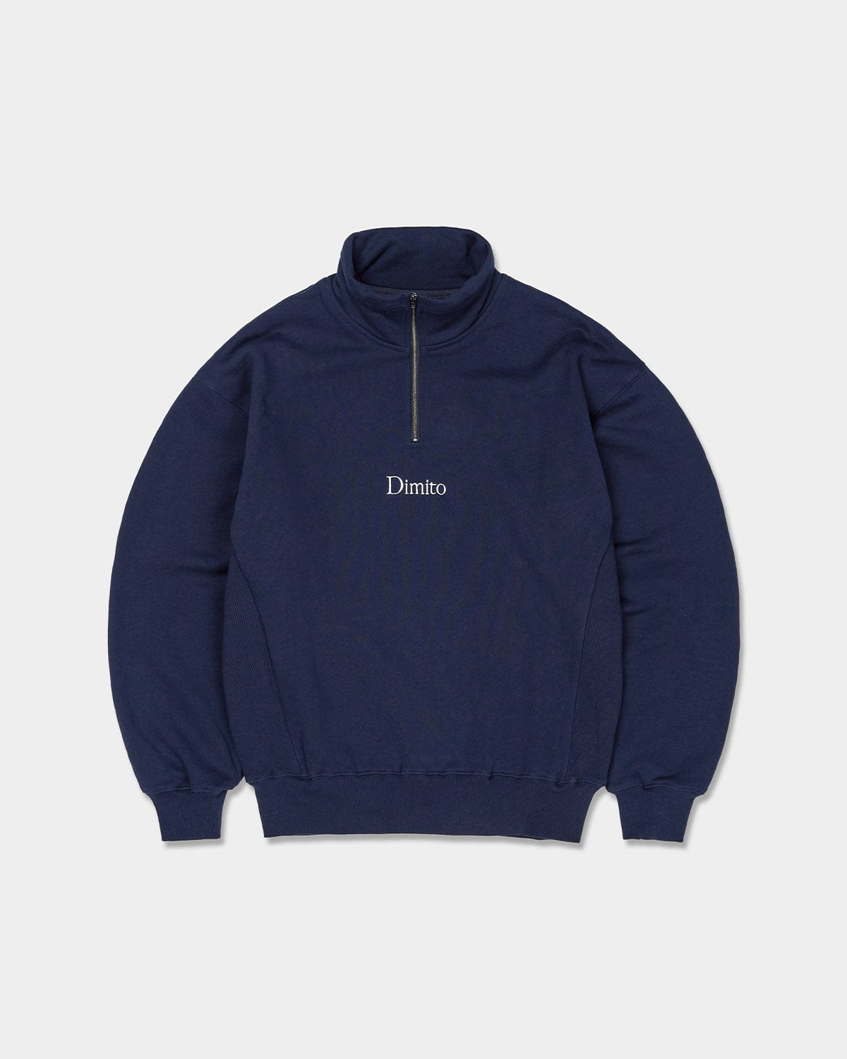 VERT HALF ZIP SWEATSHIRTS NAVY