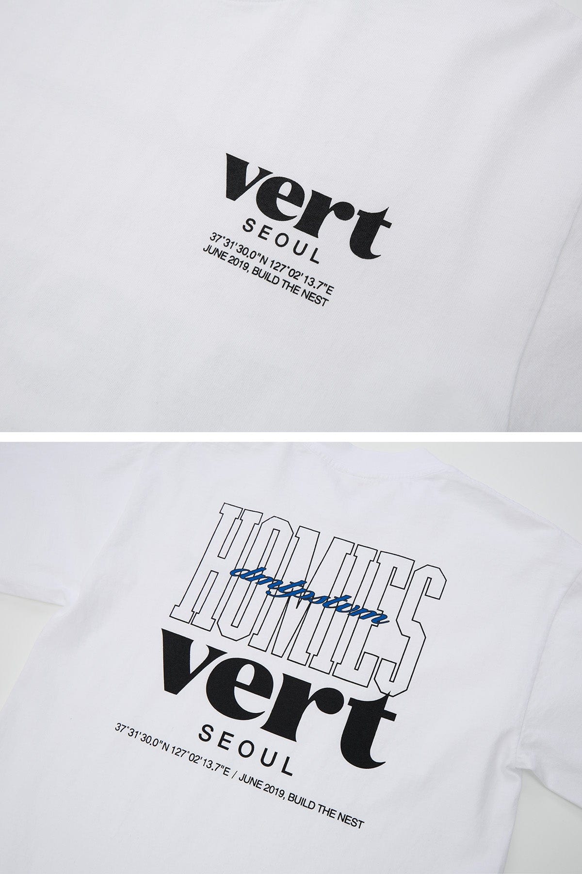 [INVITED] HOMIES SSV GD 6.5OZ TEE WHITE