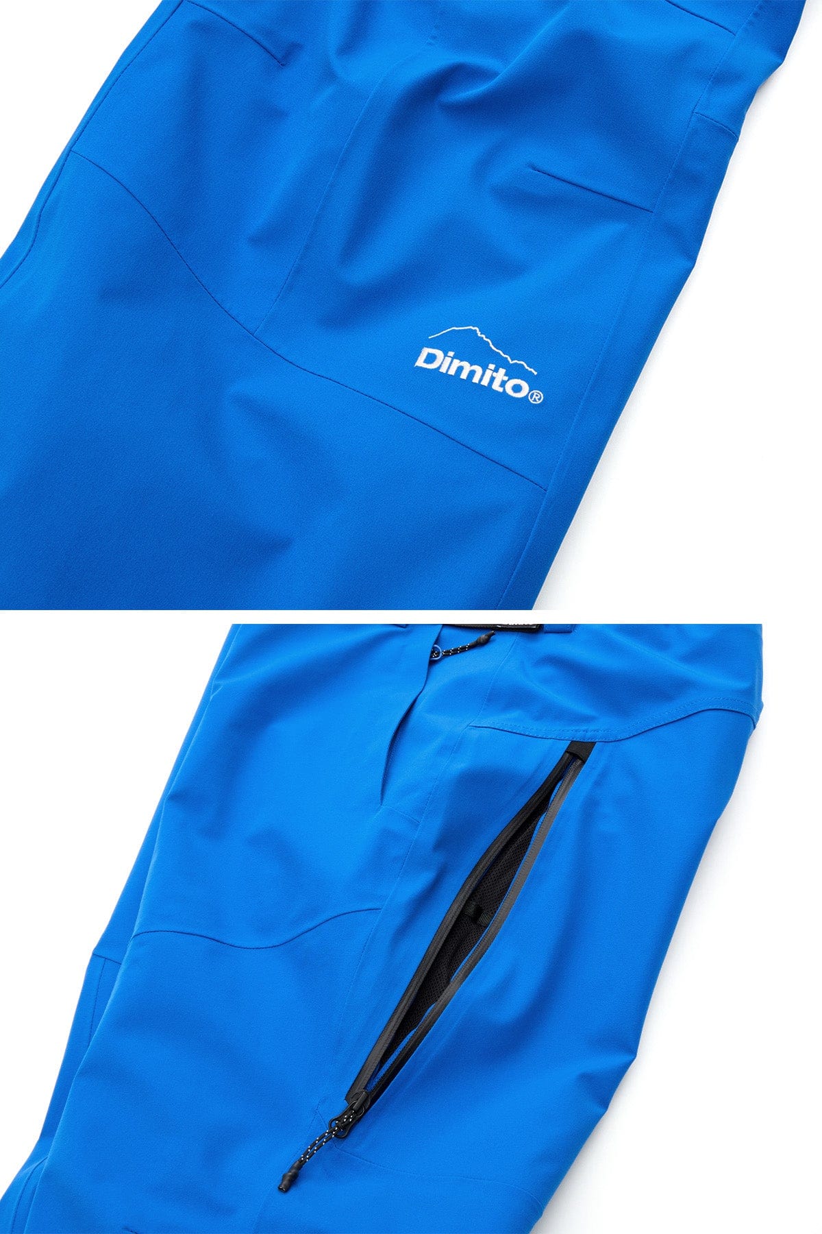 [INVITED] LEVEL OG 2L PANTS BLUE (Relaxed Fit)