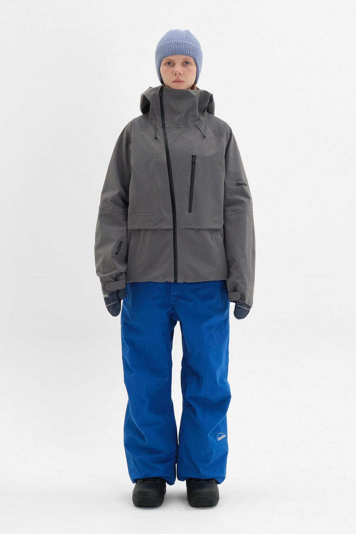 [INVITED] LEVEL OG 2L PANTS BLUE (Relaxed Fit)