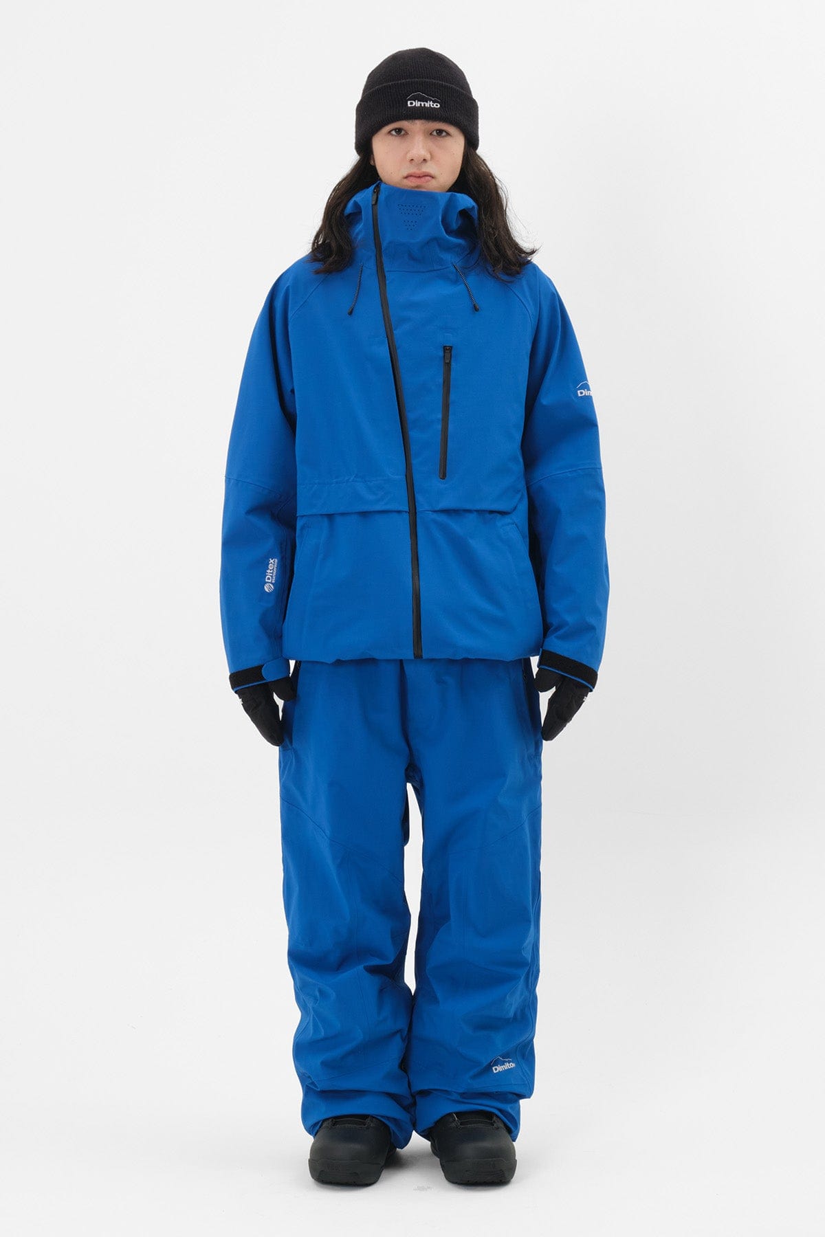 [INVITED] LEVEL OG 2L PANTS BLUE (Relaxed Fit)