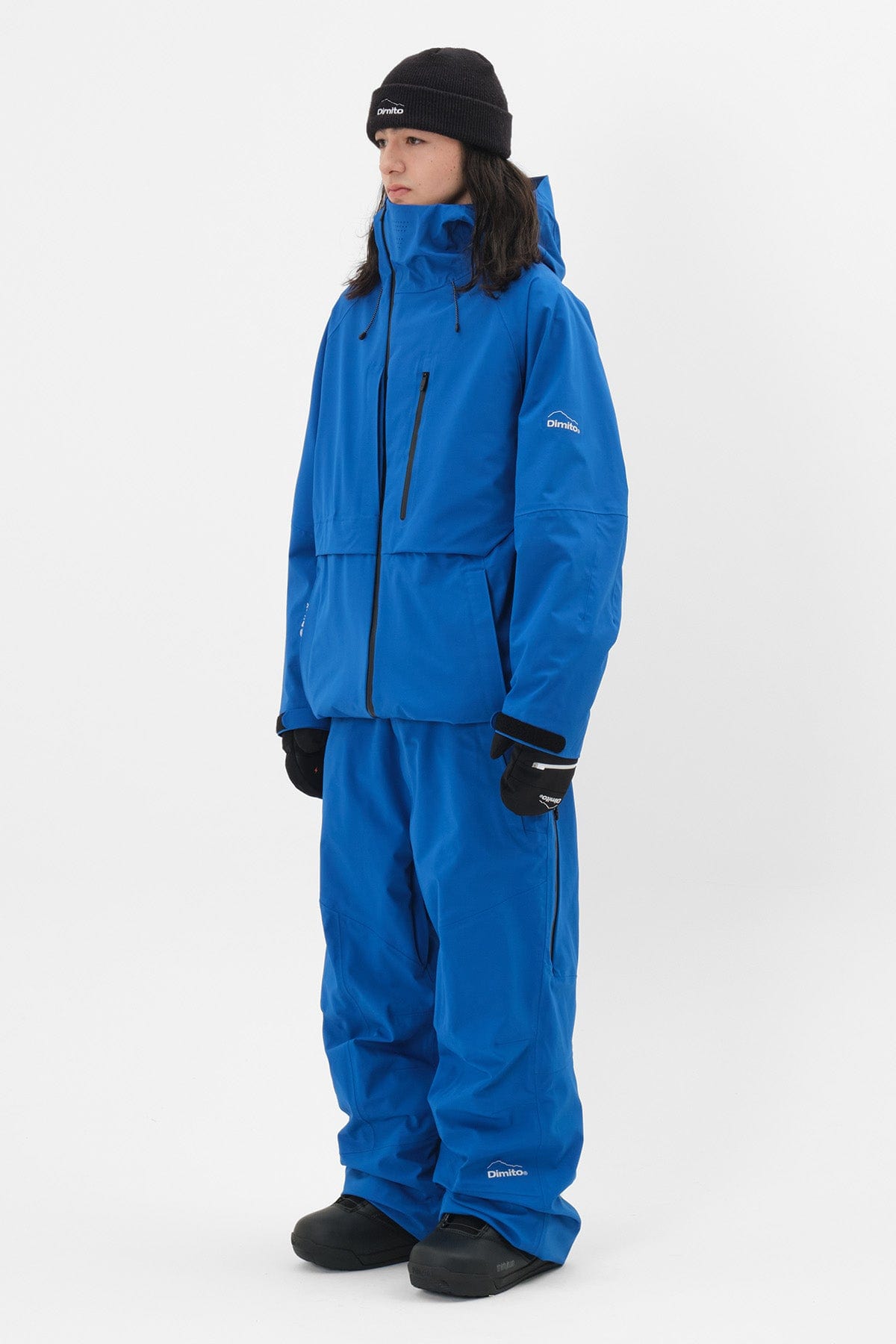 [INVITED] LEVEL OG 2L PANTS BLUE (Relaxed Fit)