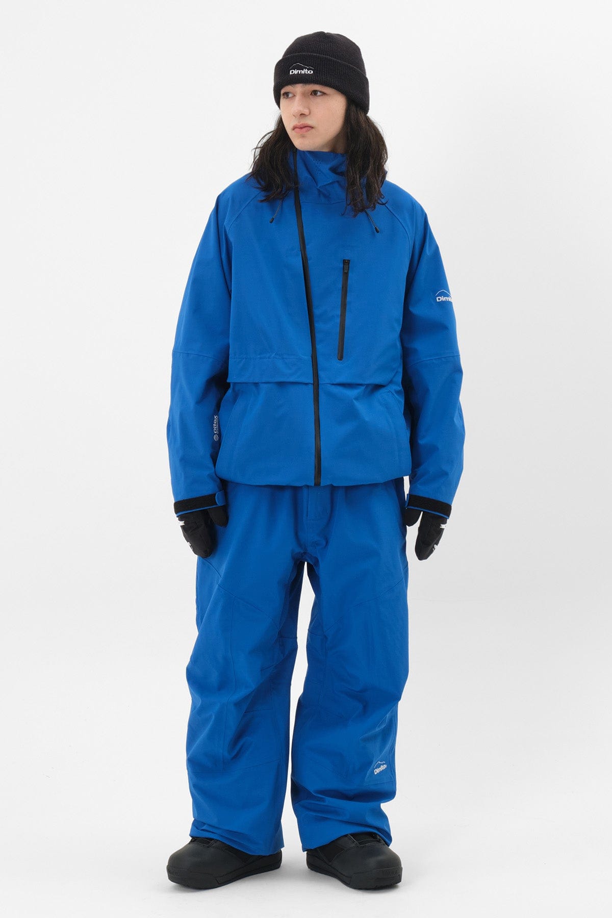 [INVITED] LEVEL OG 2L PANTS BLUE (Relaxed Fit)