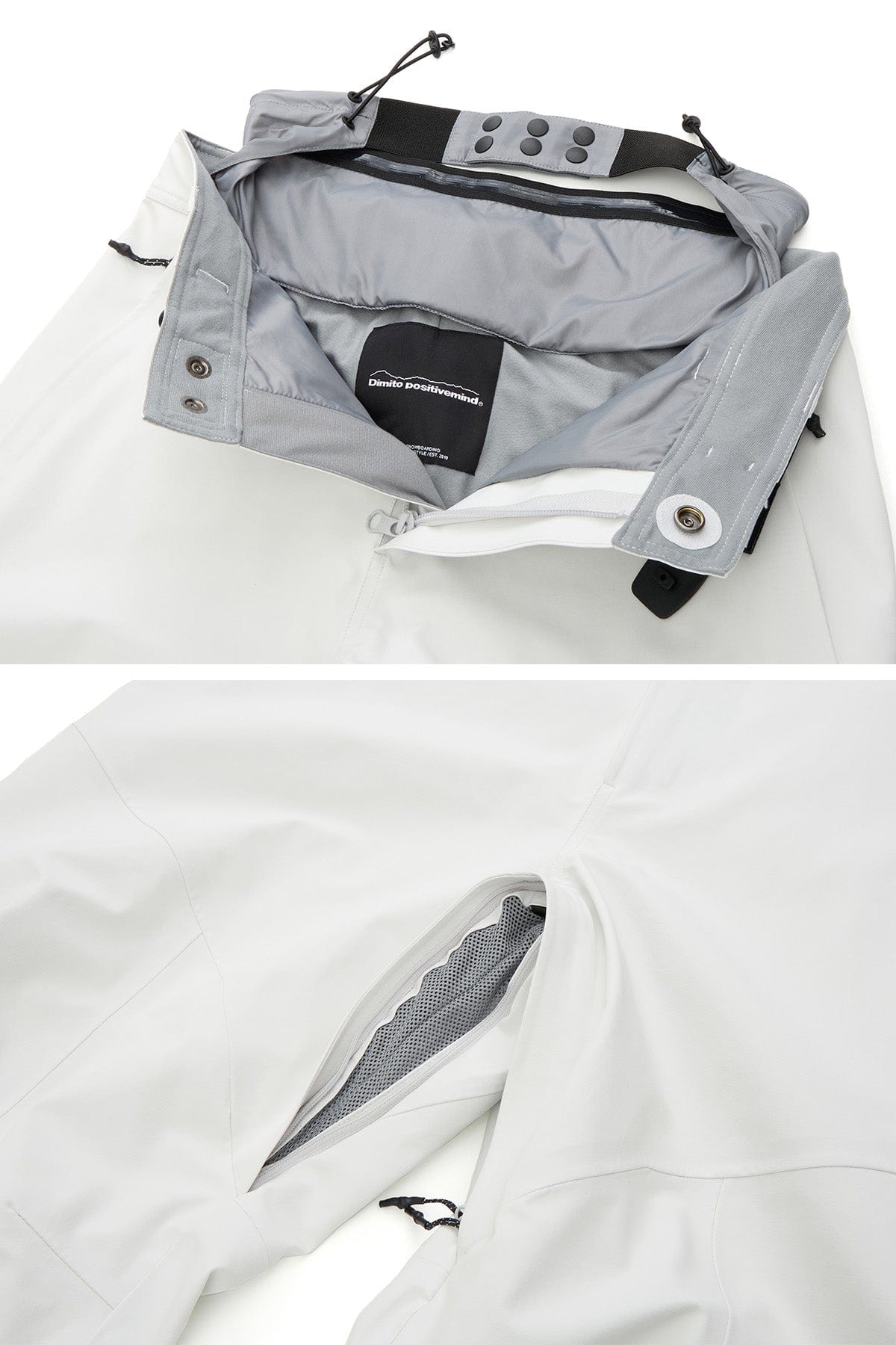 [PROMO] LEVEL OG 2L PANTS COOL WHITE (Relaxed Fit)