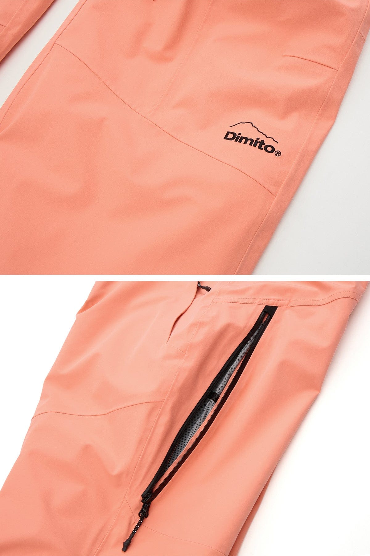 [INVITED] LEVEL OG 2L PANTS PEACH PINK (Relaxed Fit)