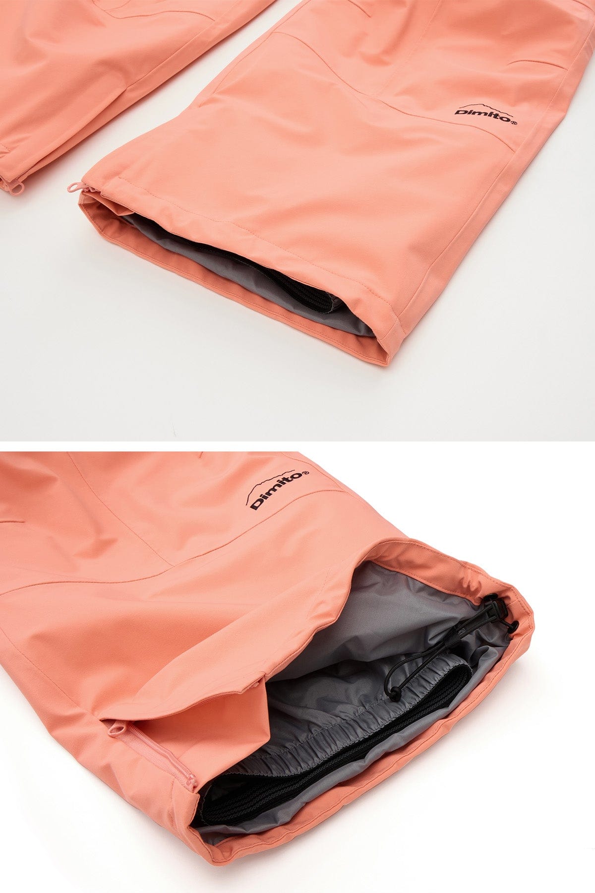 [INVITED] LEVEL OG 2L PANTS PEACH PINK (Relaxed Fit)