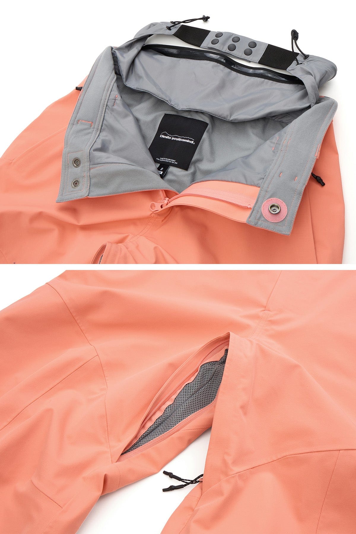 [INVITED] LEVEL OG 2L PANTS PEACH PINK (Relaxed Fit)