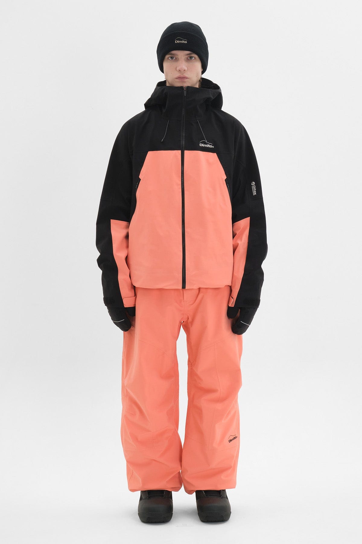 [INVITED] LEVEL OG 2L PANTS PEACH PINK (Relaxed Fit)
