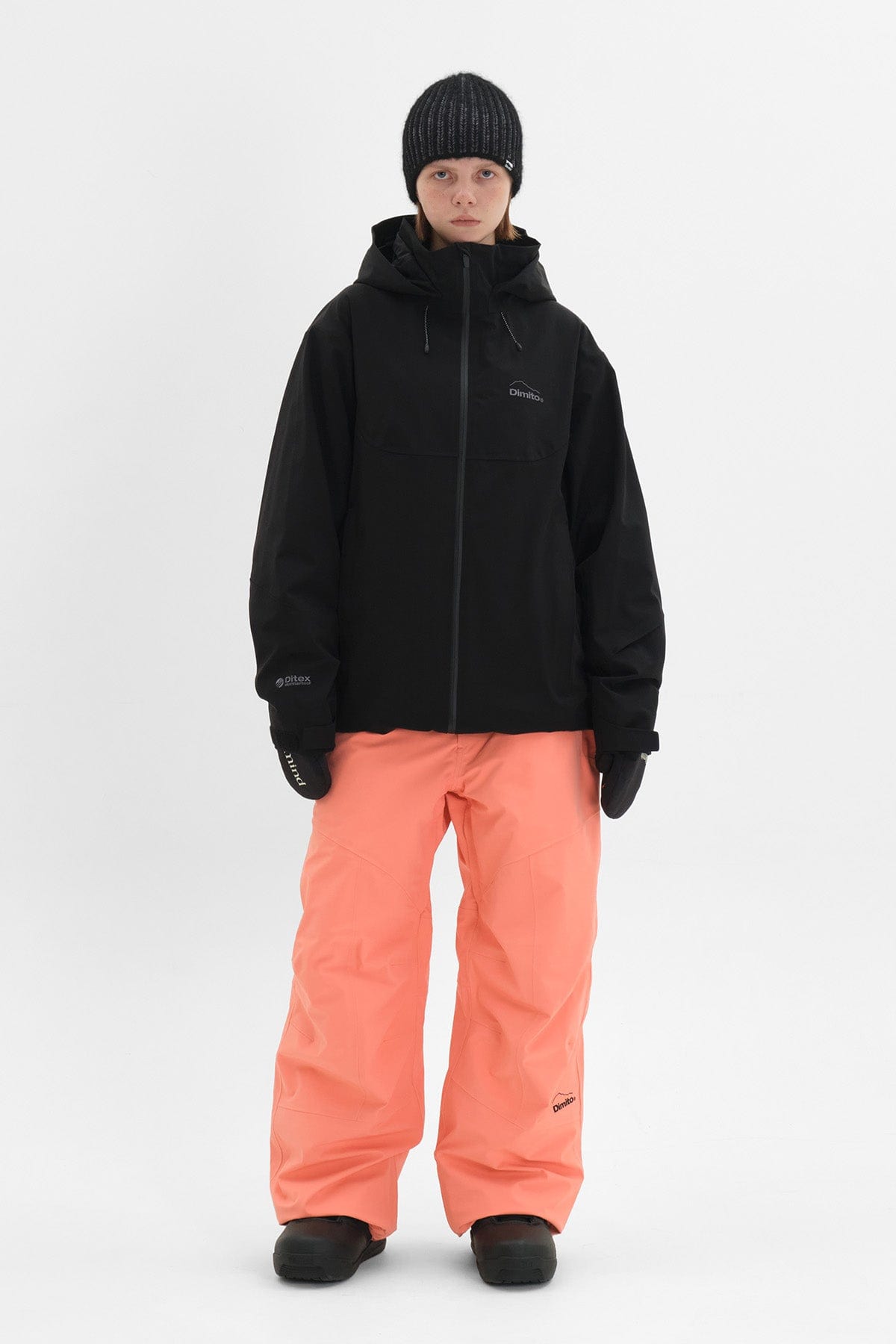 [INVITED] LEVEL OG 2L PANTS PEACH PINK (Relaxed Fit)