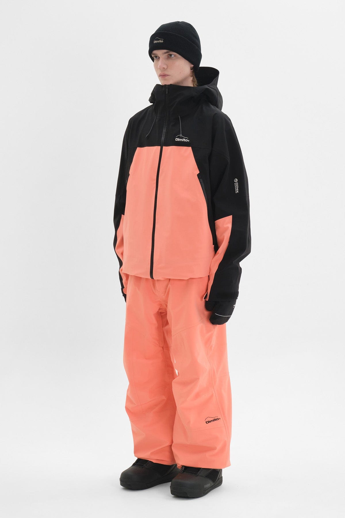 [INVITED] LEVEL OG 2L PANTS PEACH PINK (Relaxed Fit)