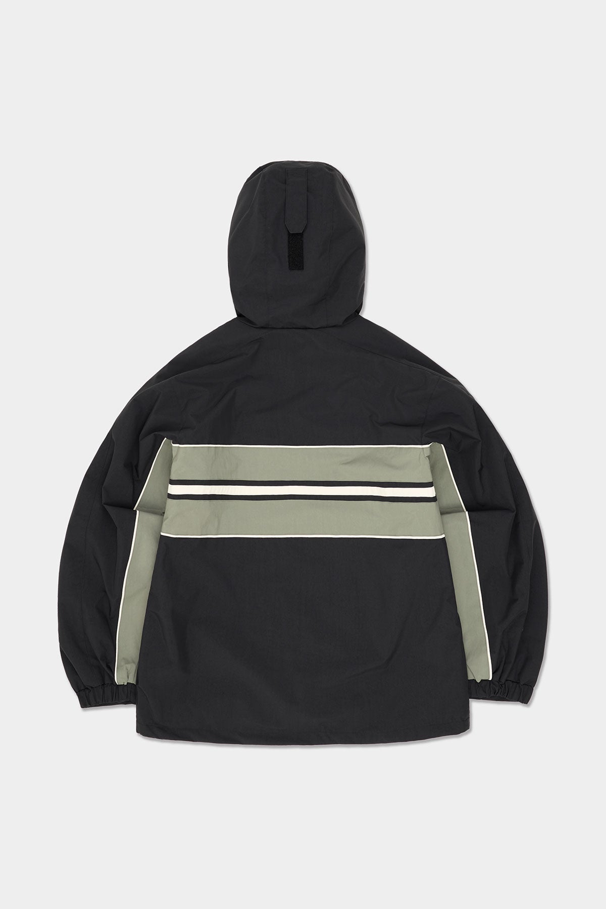 VERT LINE WIND JACKET BLACK