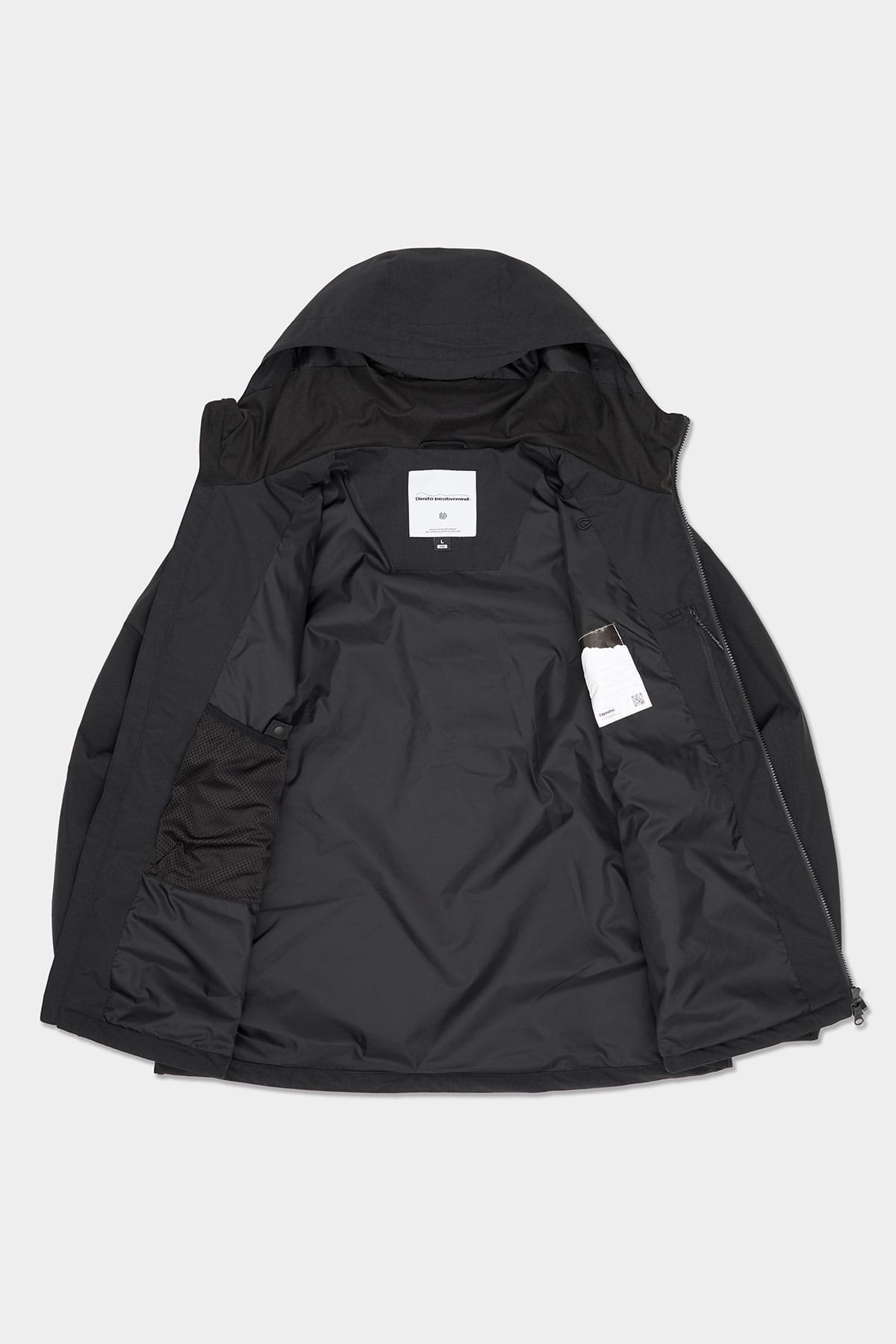 [INVITED] LINE WIND JACKET BLACK