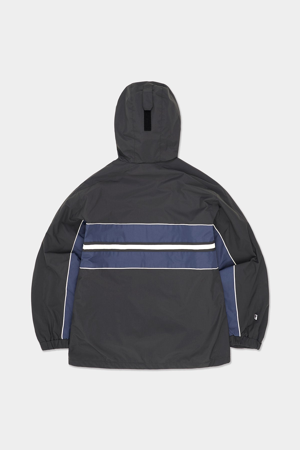 VERT LINE WIND JACKET DEEP GREY