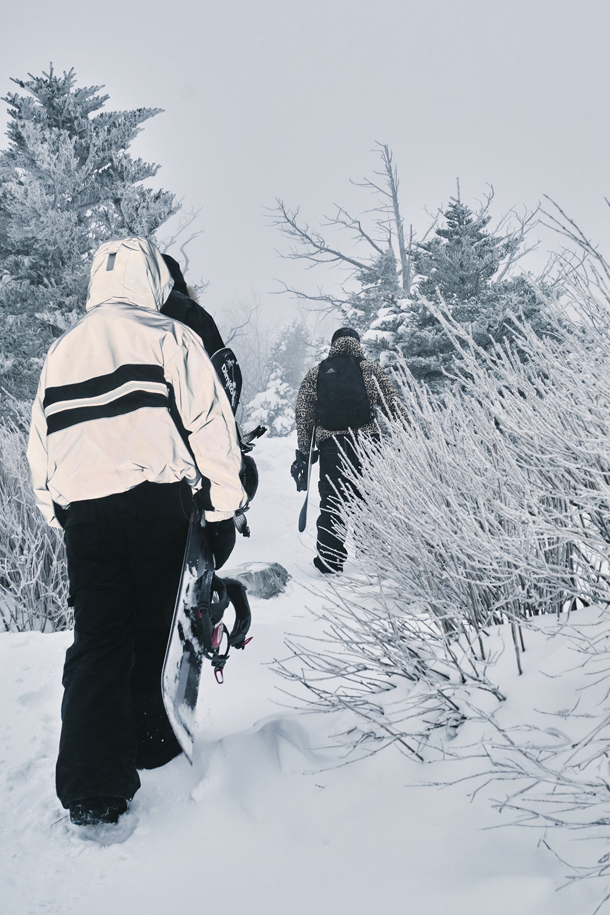 VERT LINE WIND JACKET REFLECTIVE SILVER