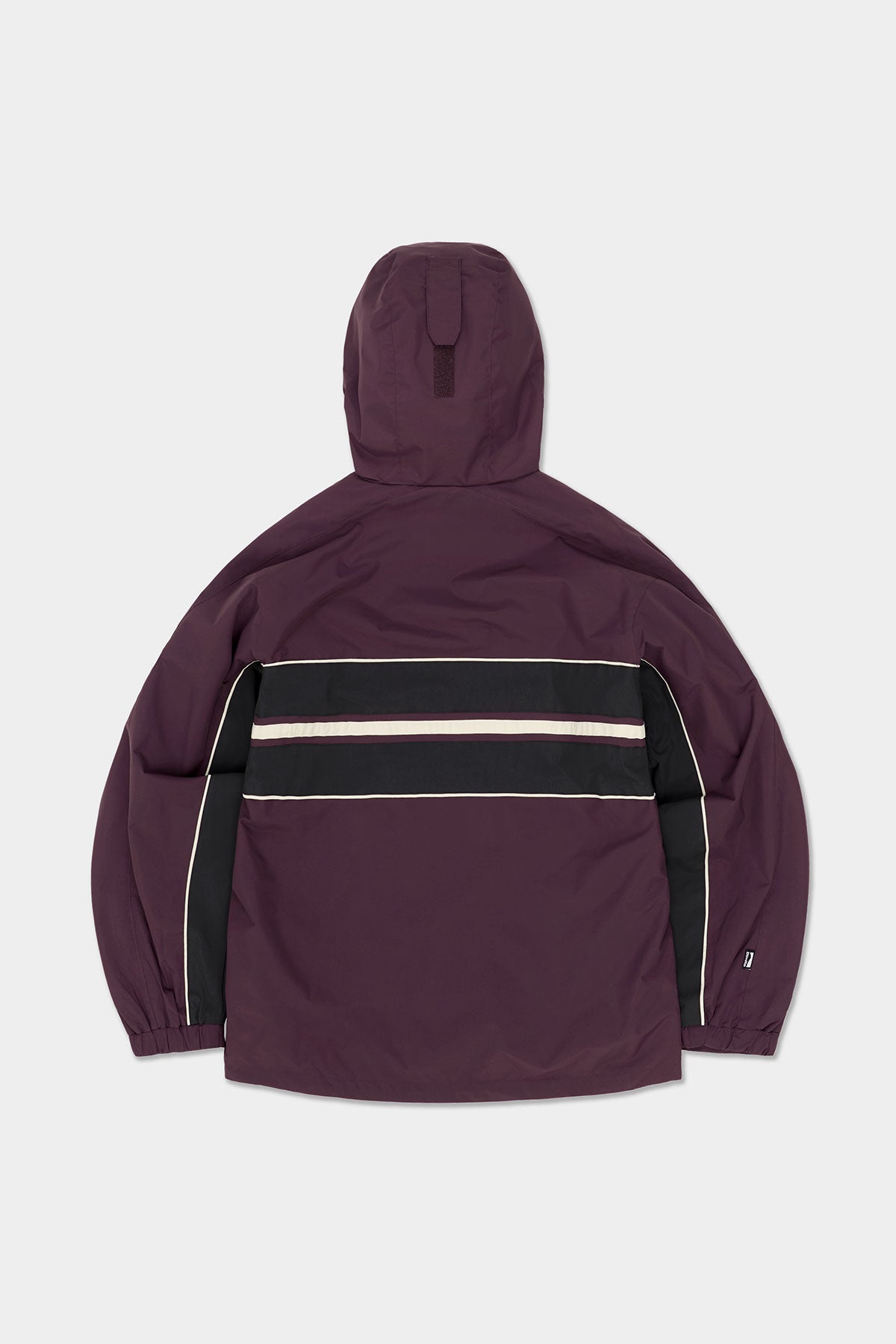 VERT LINE WIND JACKET WINE