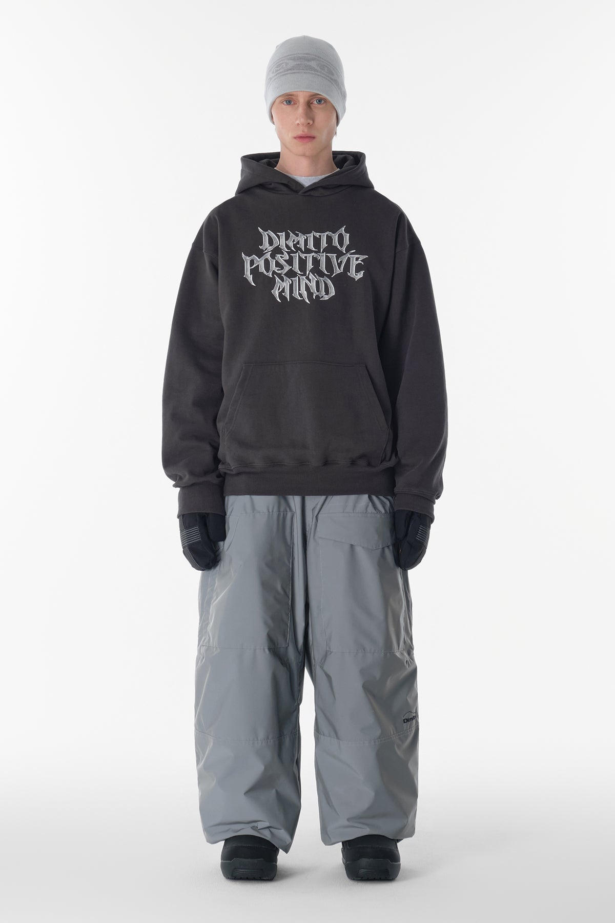 VERT MERCURY HOODIE CHARCOAL