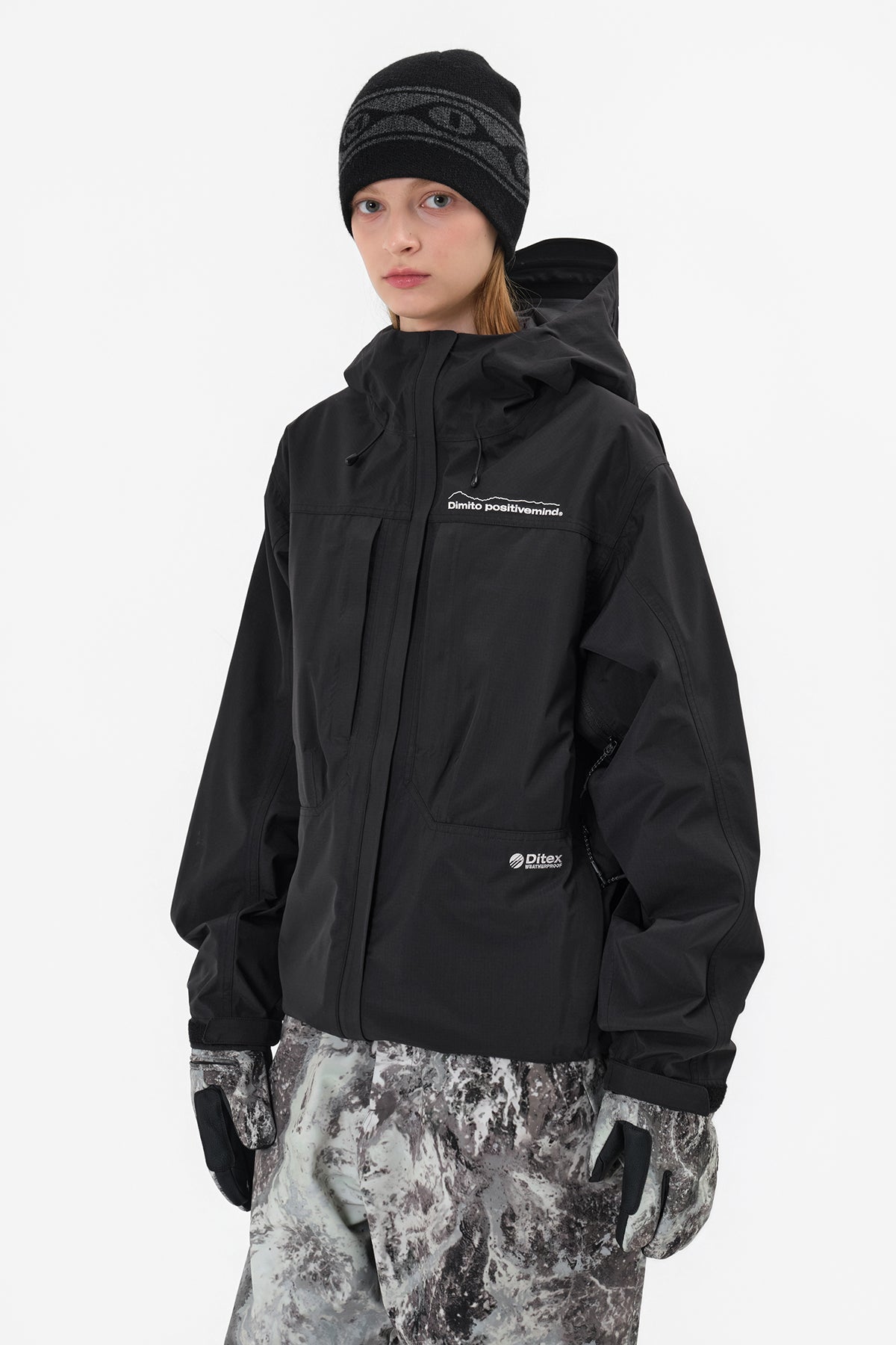 VERT MT 3L JACKET BLACK