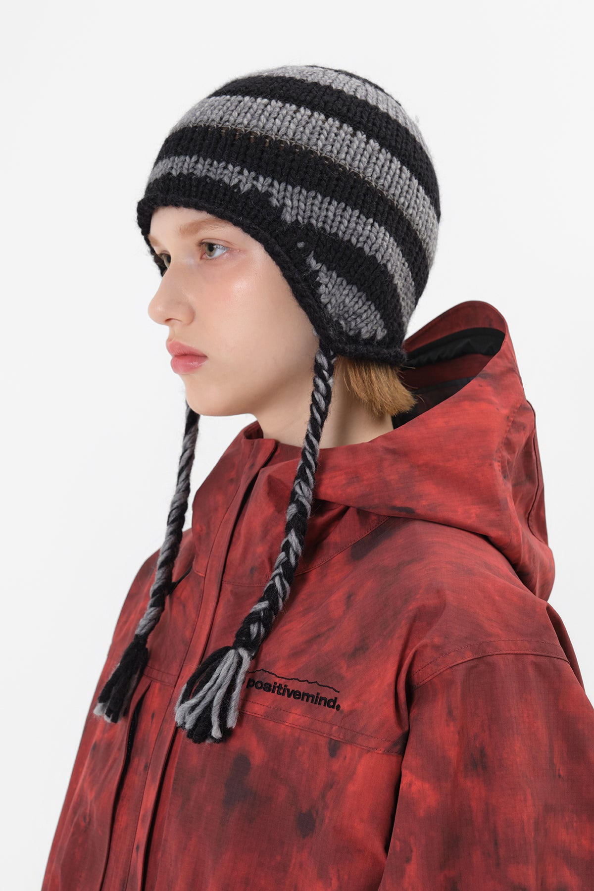 VERT MT 3L JACKET MARBLE RED