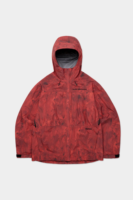 VERT MT 3L JACKET MARBLE RED