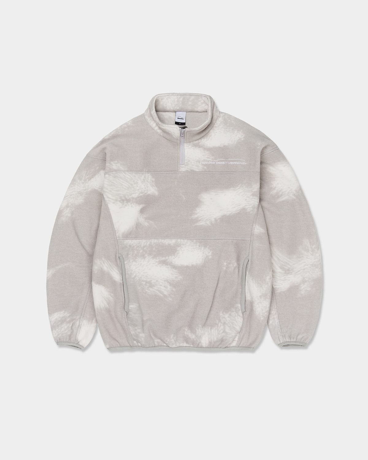 VERT MT GD FLEECE ZIP SHIRTS GREY