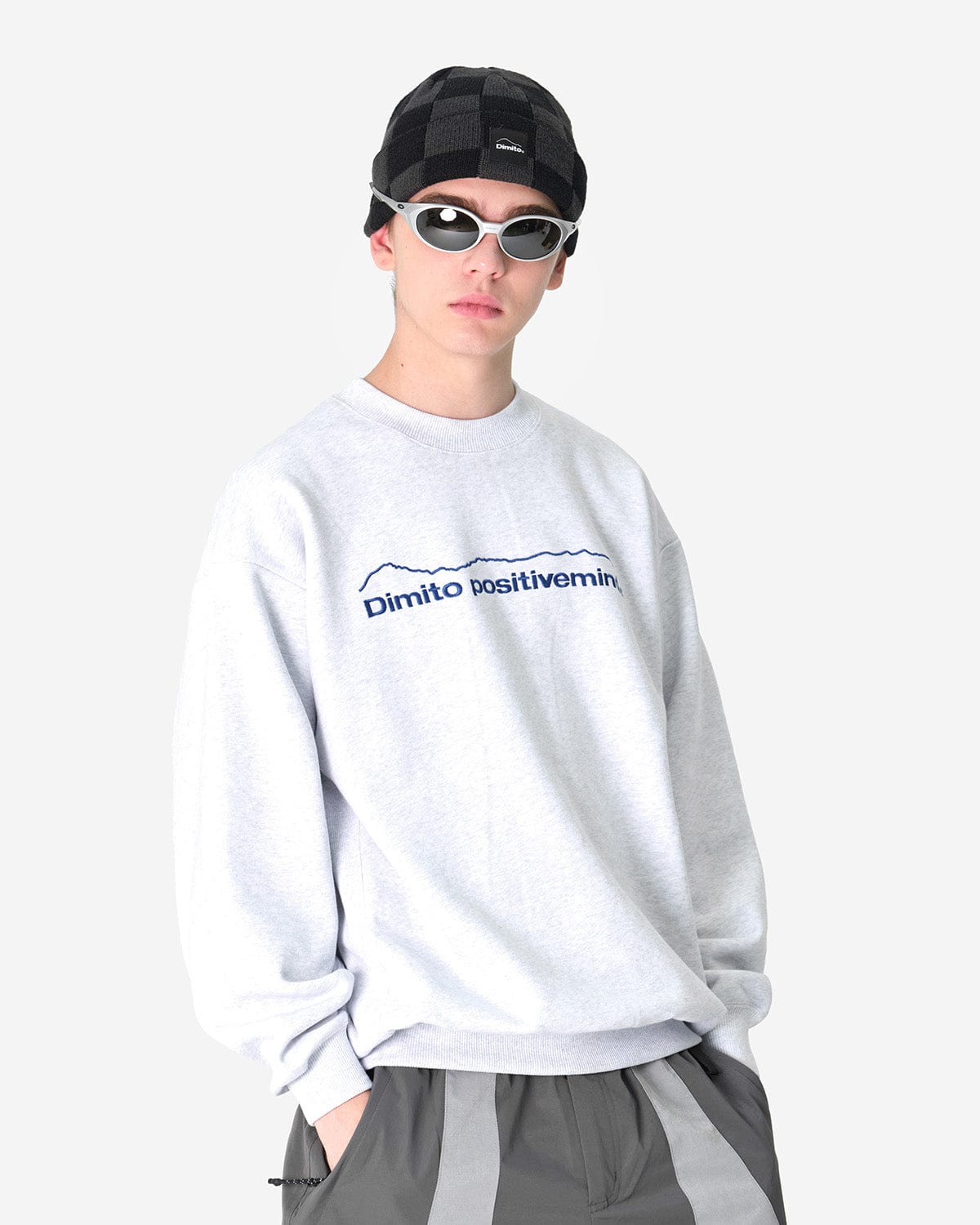 MT LOGO SWEATSHIRTS HEATHER GREY – DIMITO INTERNATIONAL