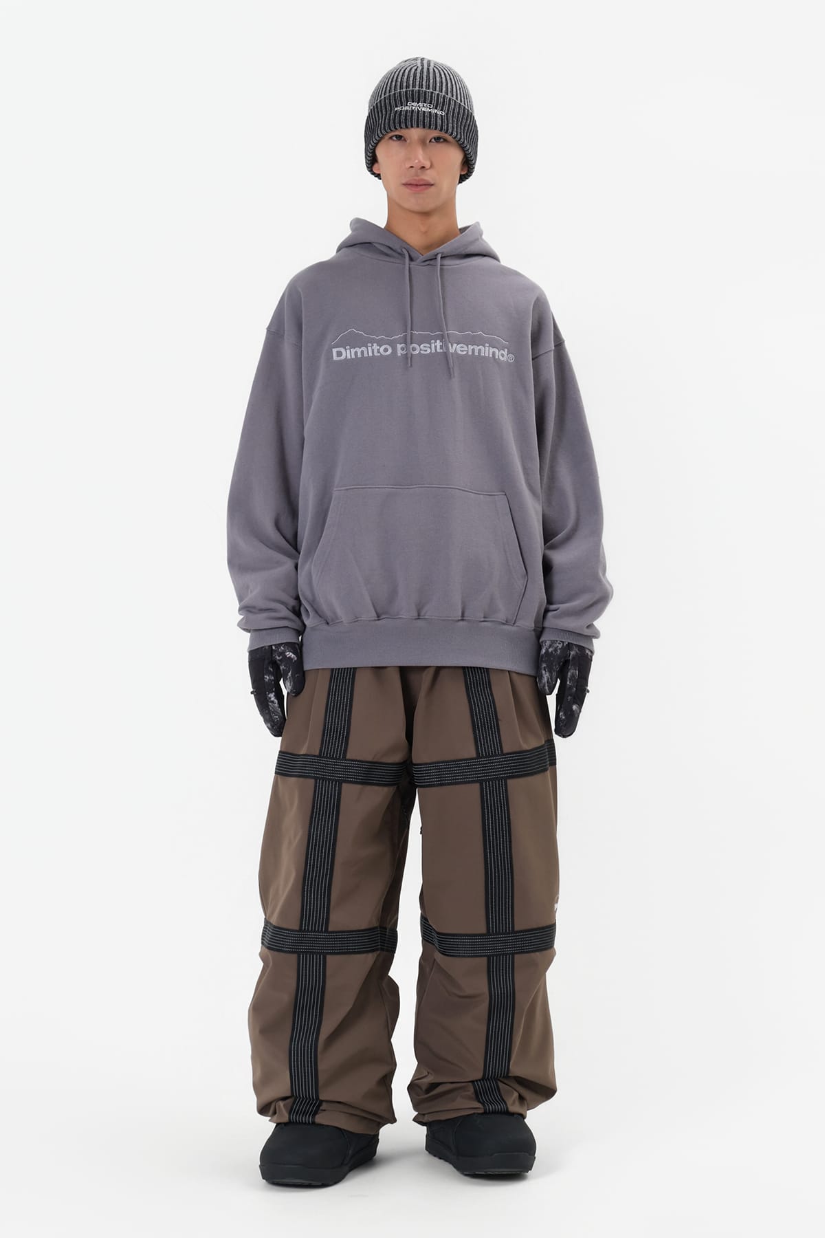 [PROMO] MT OG LOGO HOODIE COOL GREY