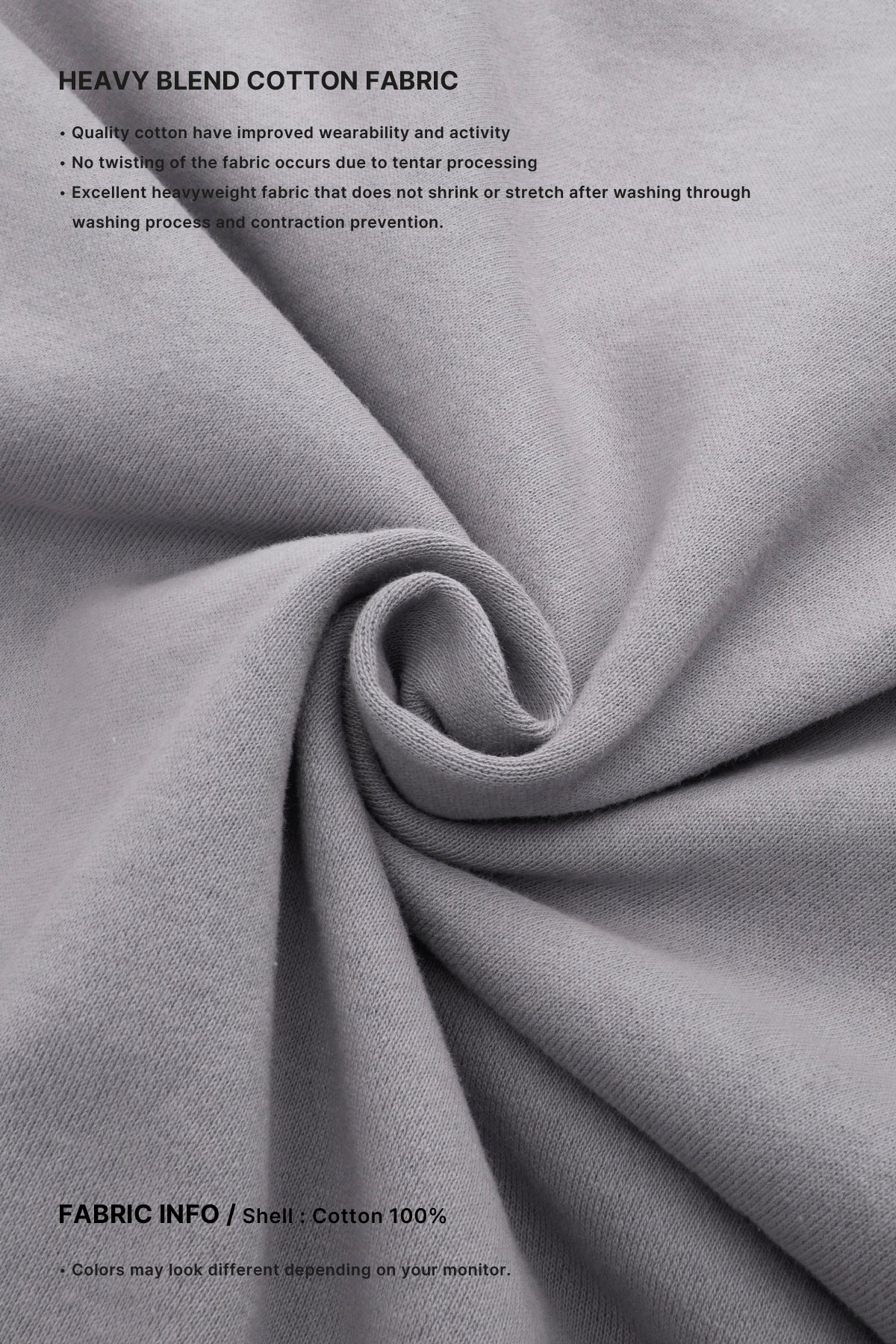 VERT MT OG LOGO HOODIE COOL GREY