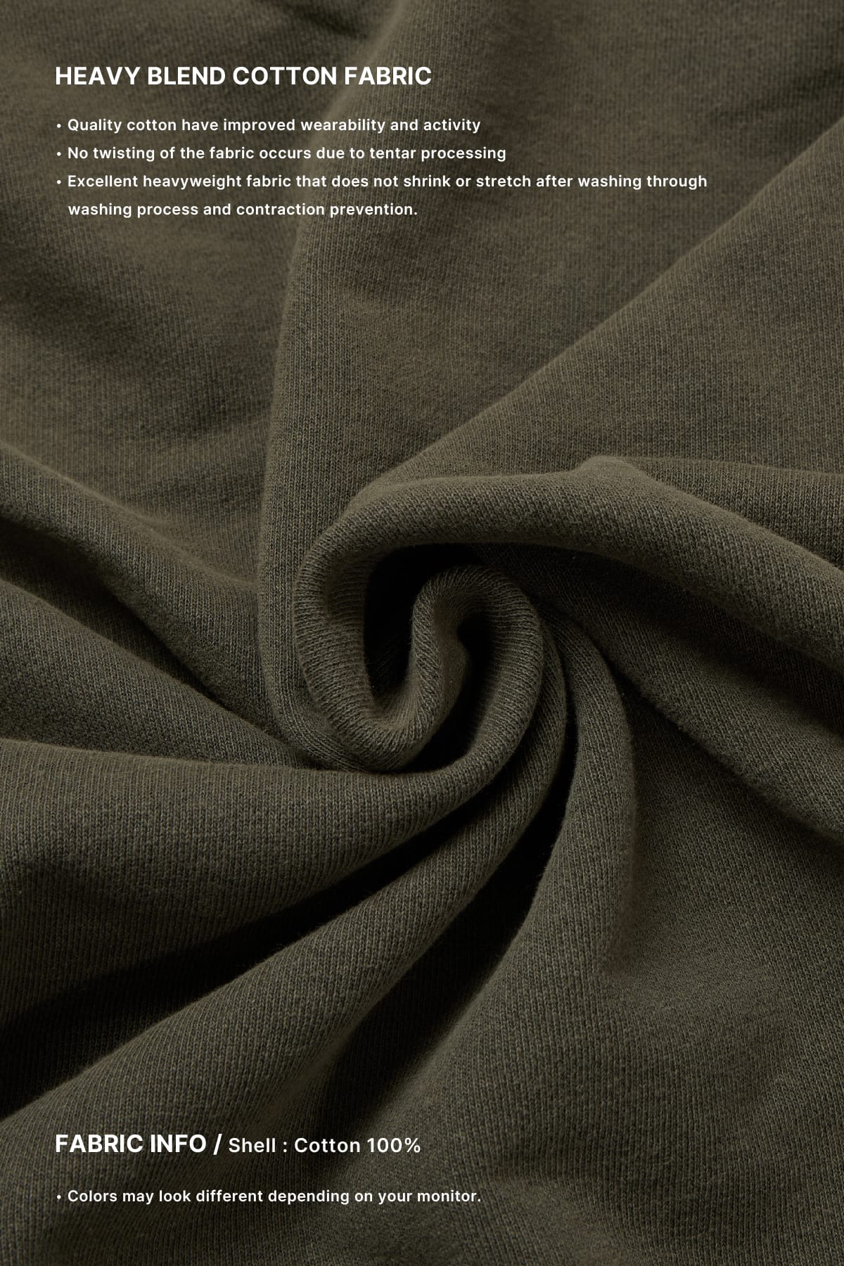[INVITED] MT OG LOGO HOODIE OLIVE KHAKI