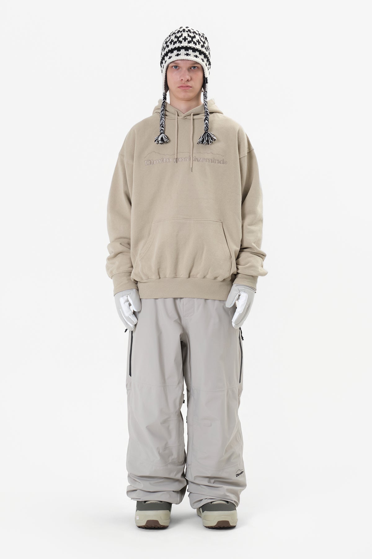 VERT MT OG LOGO HOODIE SAND