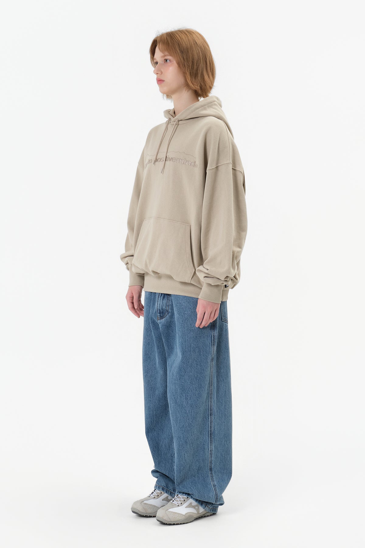 VERT MT OG LOGO HOODIE SAND