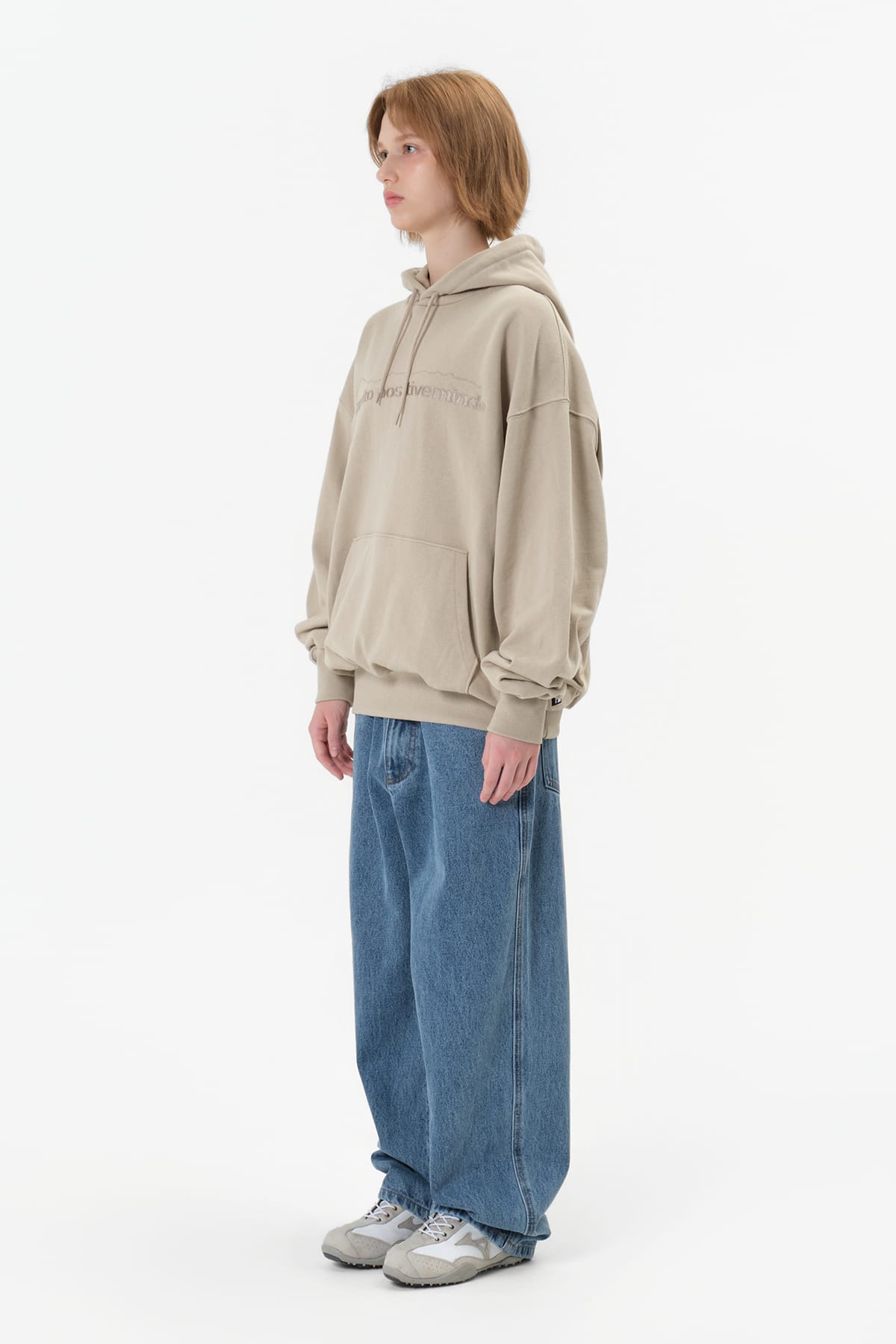 [INVITED] MT OG LOGO HOODIE SAND