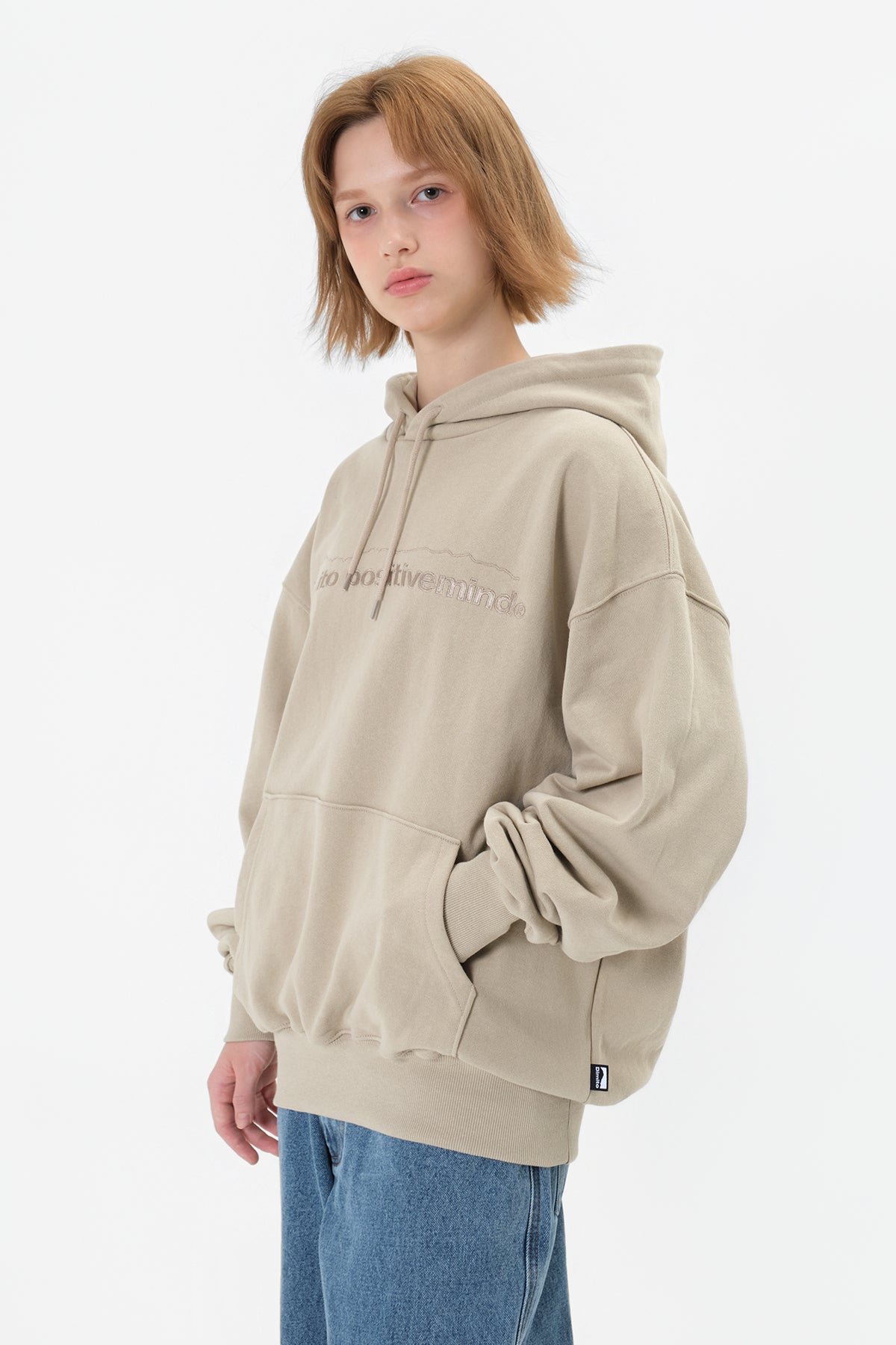 VERT MT OG LOGO HOODIE SAND