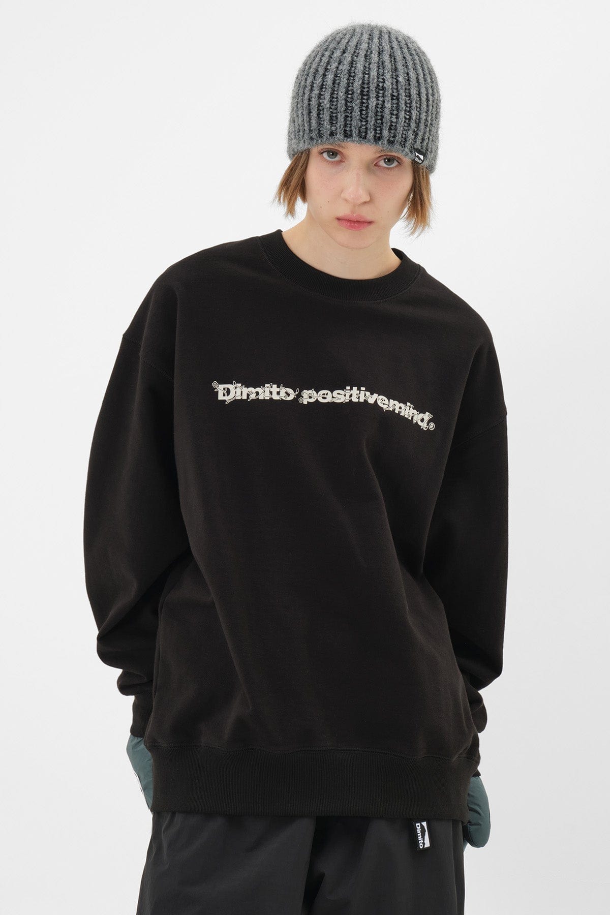 [INVITED] NATURE SWEATSHIRT BLACK