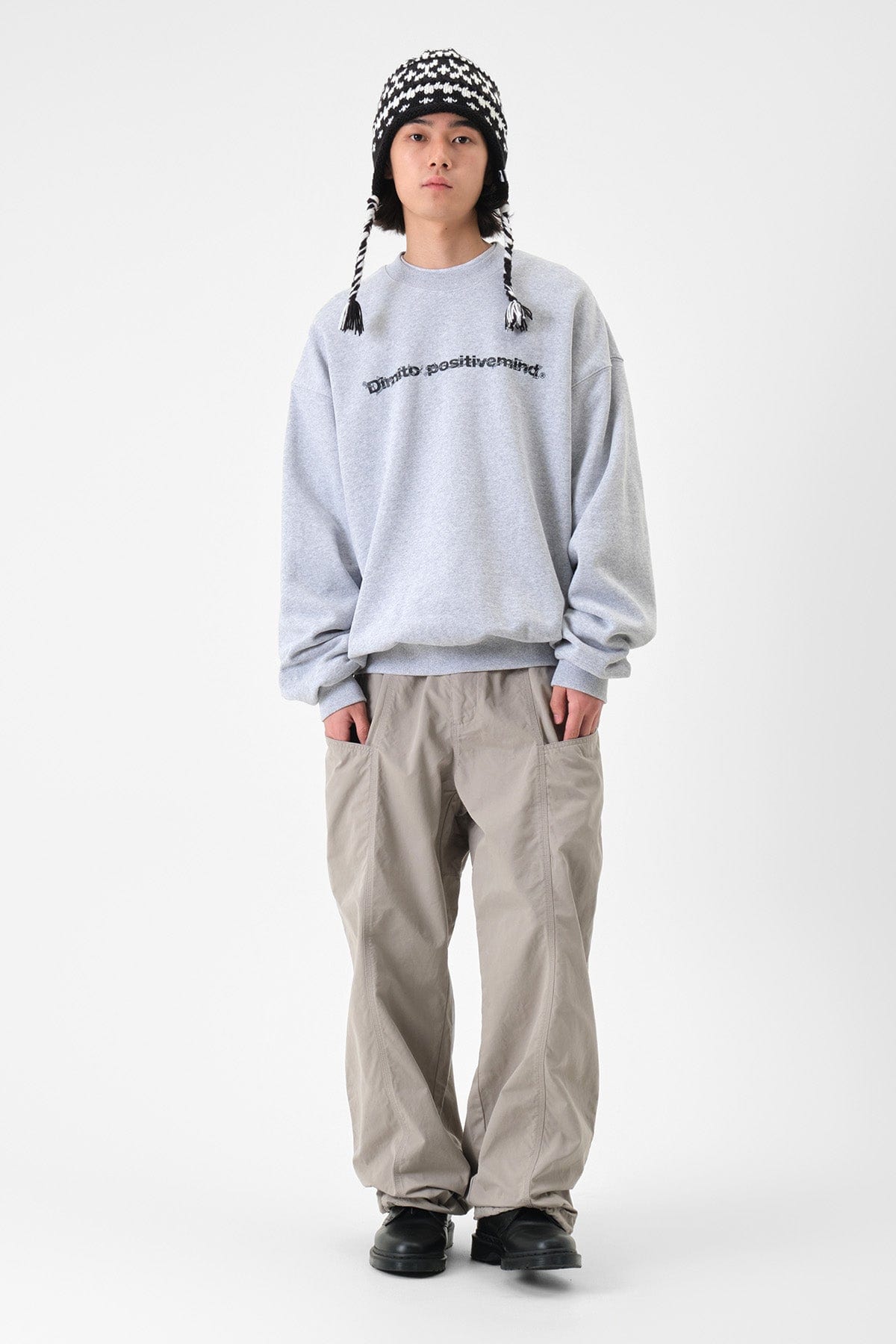 [INVITED] NATURE SWEATSHIRT HEATHER GREY