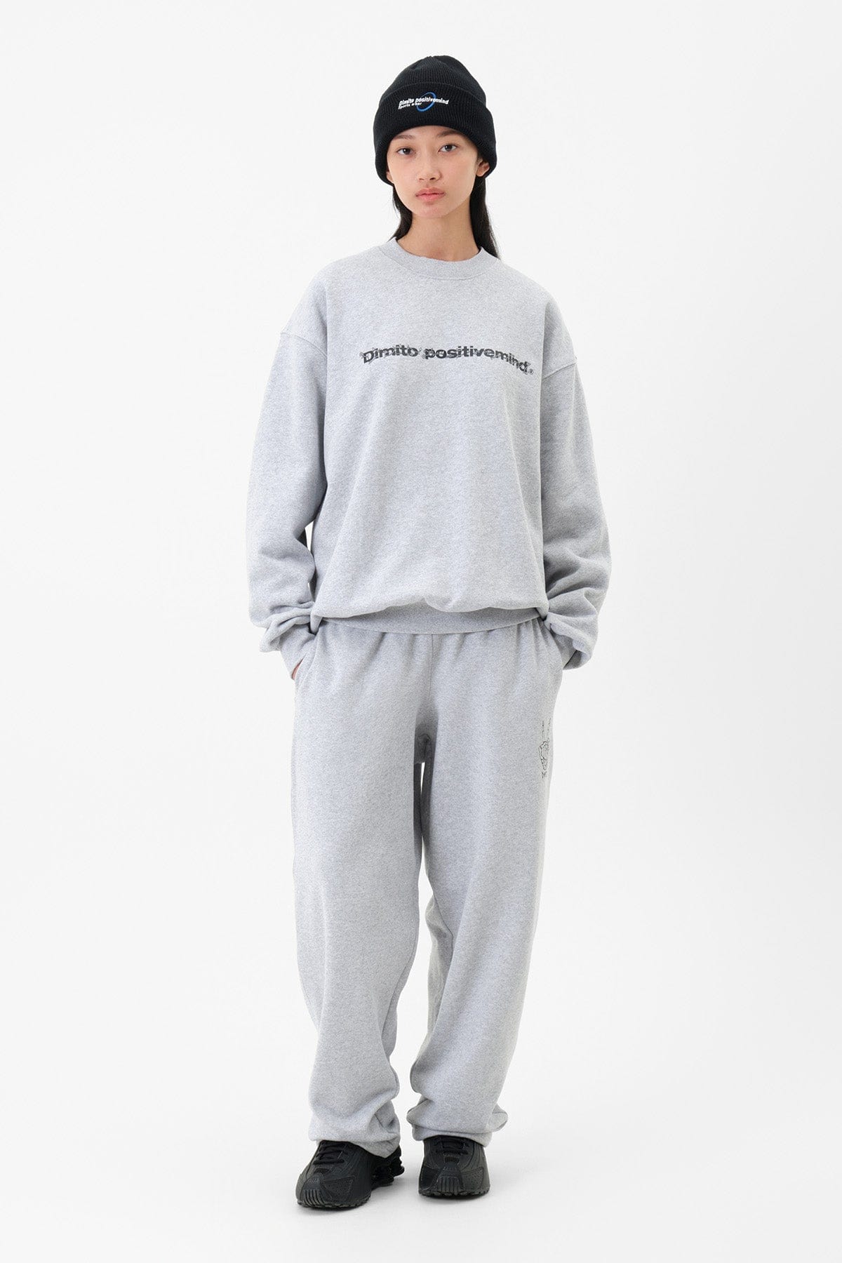 [INVITED] NATURE SWEATSHIRT HEATHER GREY