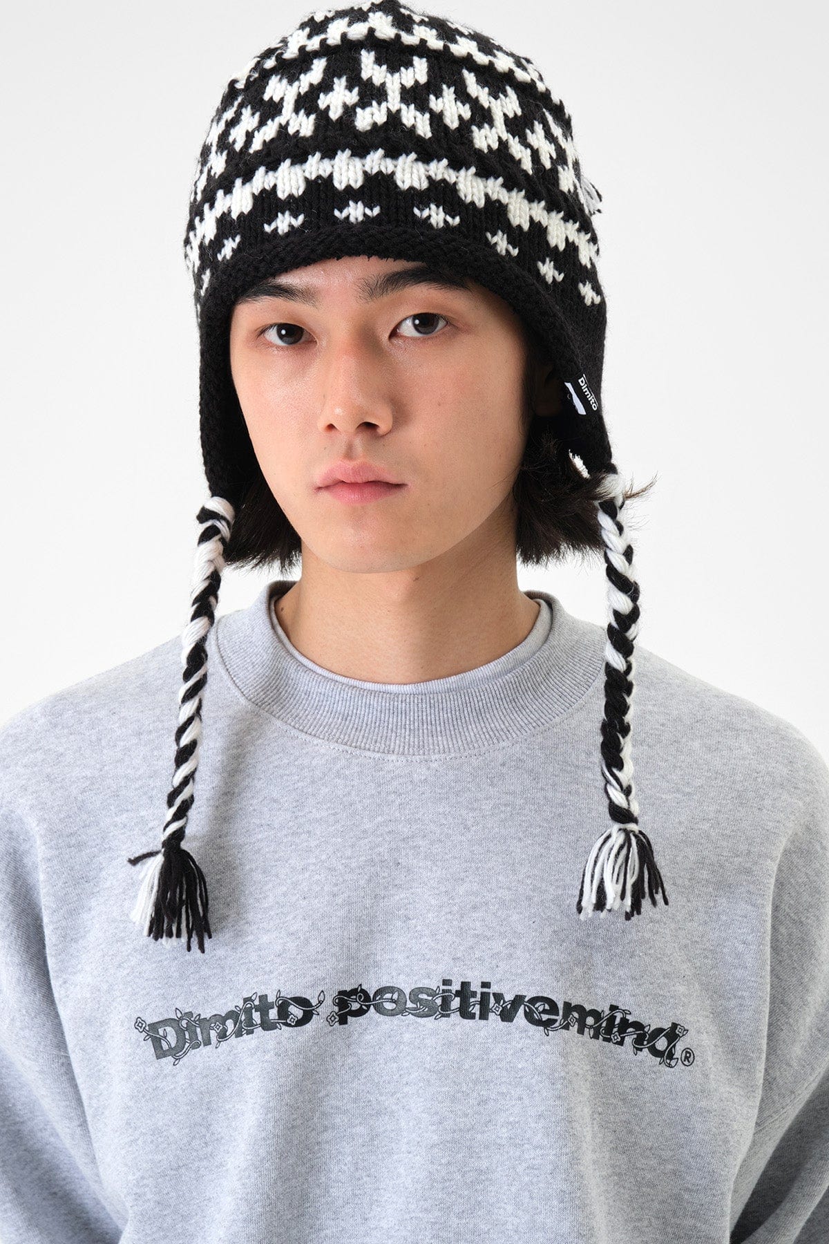 [INVITED] NATURE SWEATSHIRT HEATHER GREY