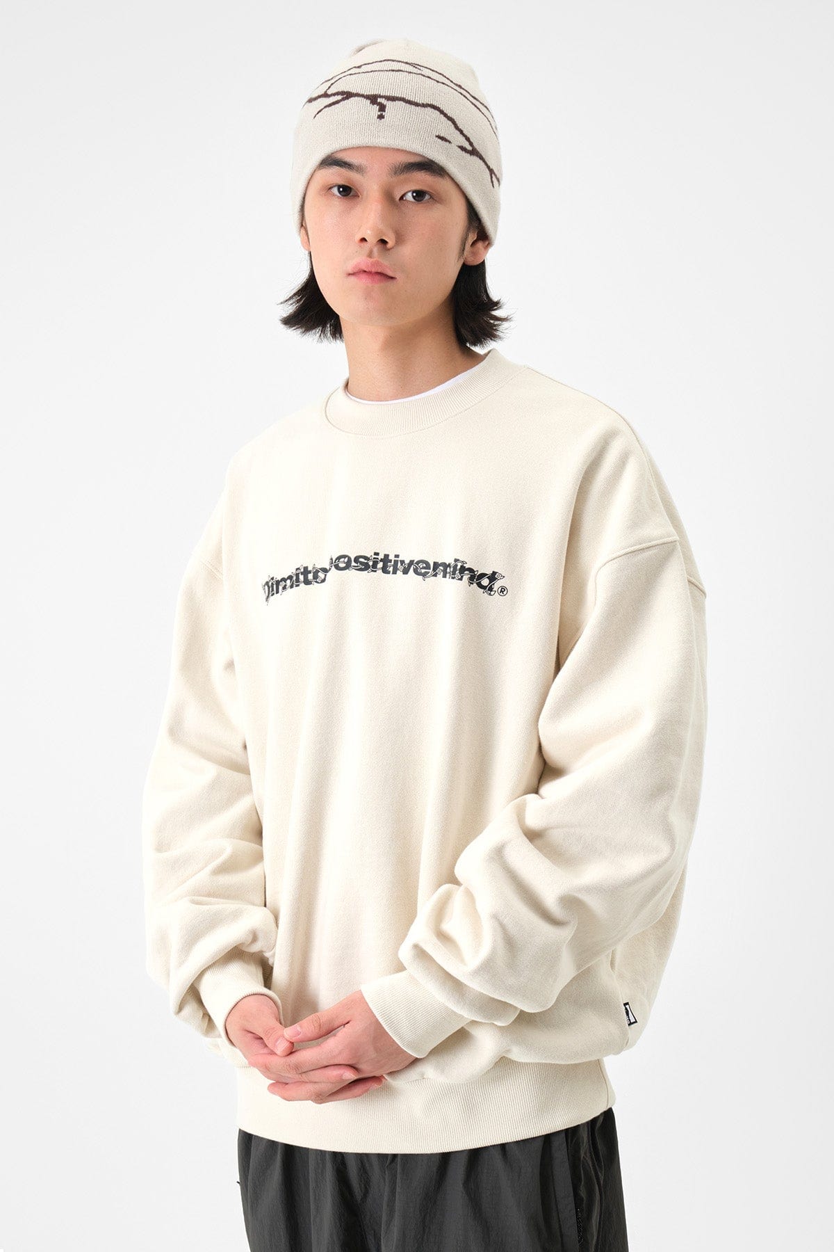 [INVITED] NATURE SWEATSHIRT IVORY