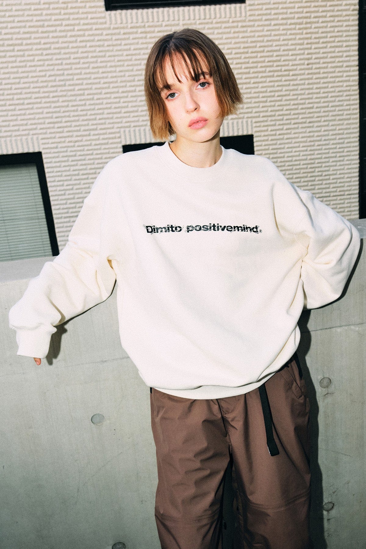 [INVITED] NATURE SWEATSHIRT IVORY